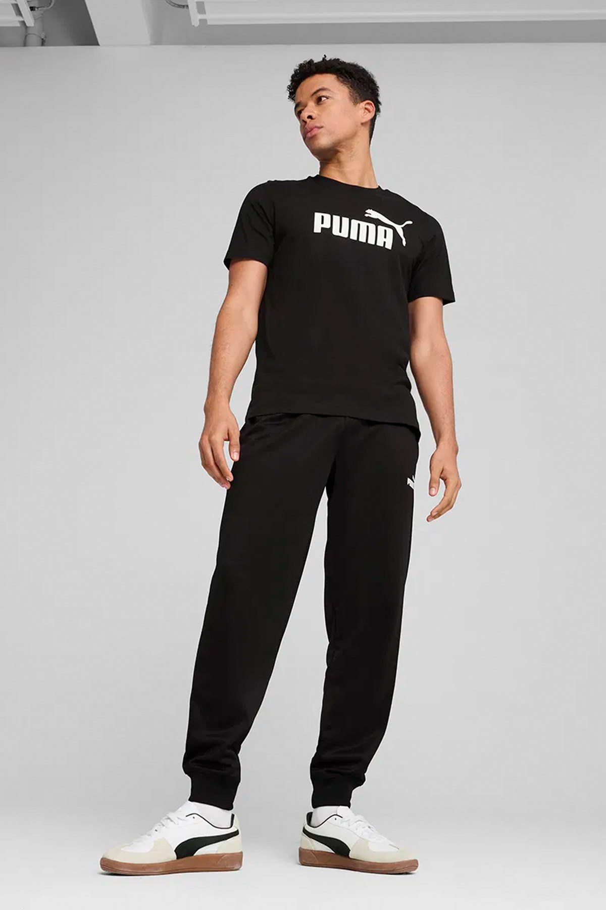 Puma Ess No. 1 Logo Unisex Tişört 68253201 Siyah