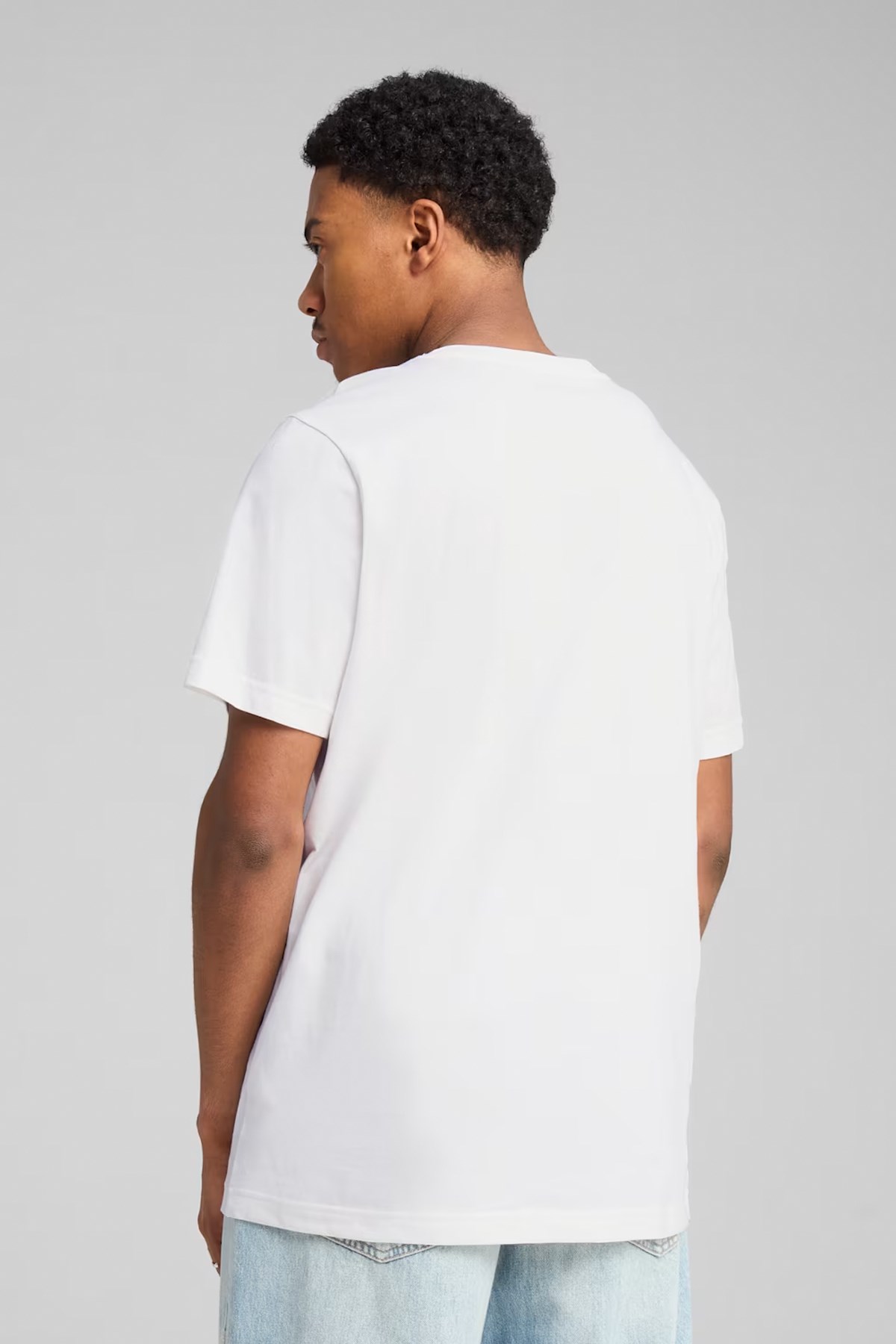 Puma Ess No. 1 Logo Unisex Tişört 68253202 Beyaz