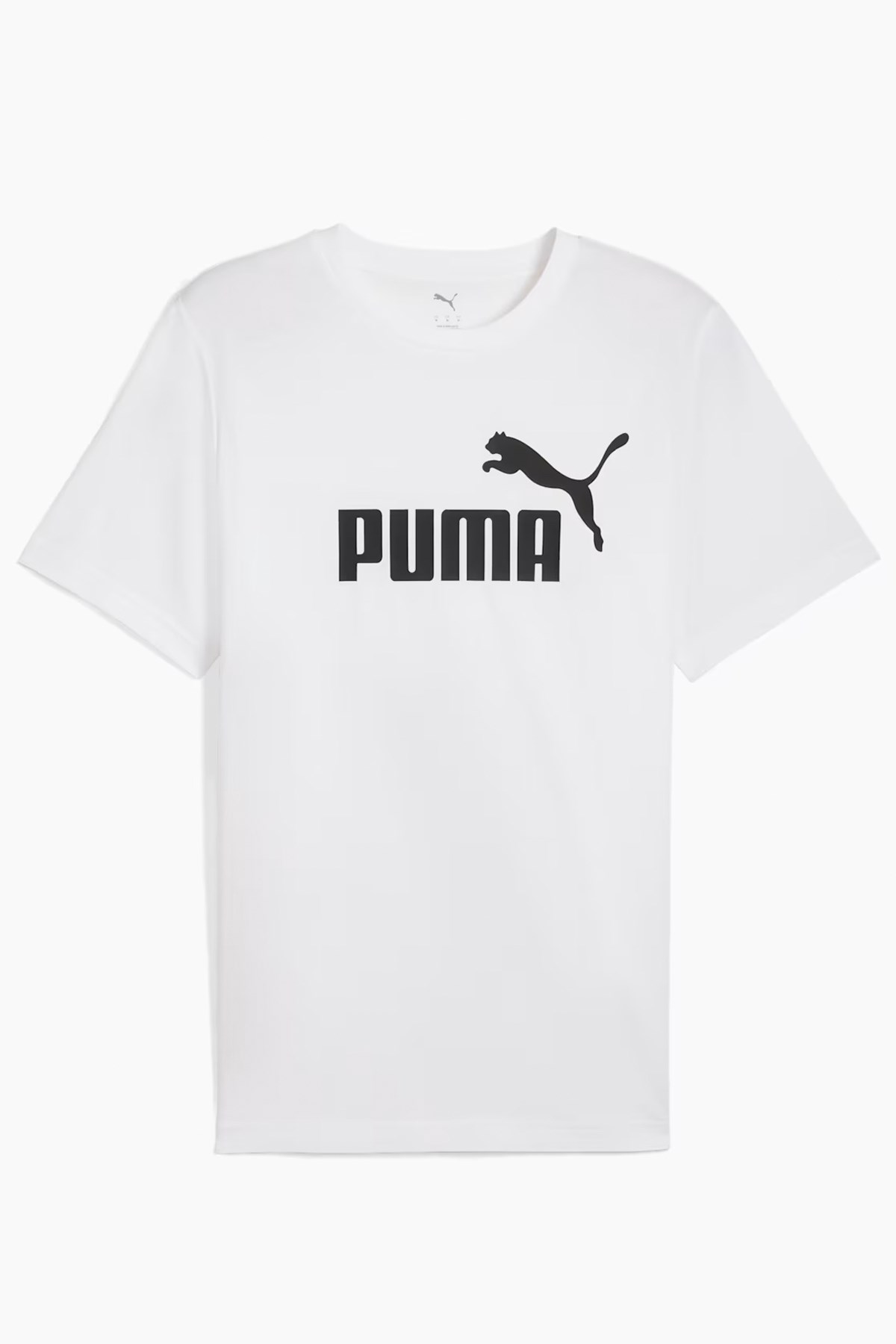 Puma Ess No. 1 Logo Unisex Tişört 68253202 Beyaz