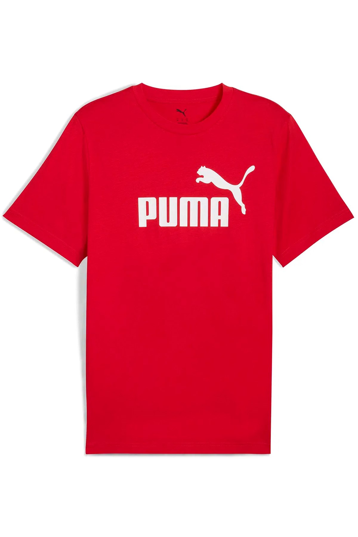 Puma Ess No. 1 Logo Unisex Tişört 68253211 Kırmızı
