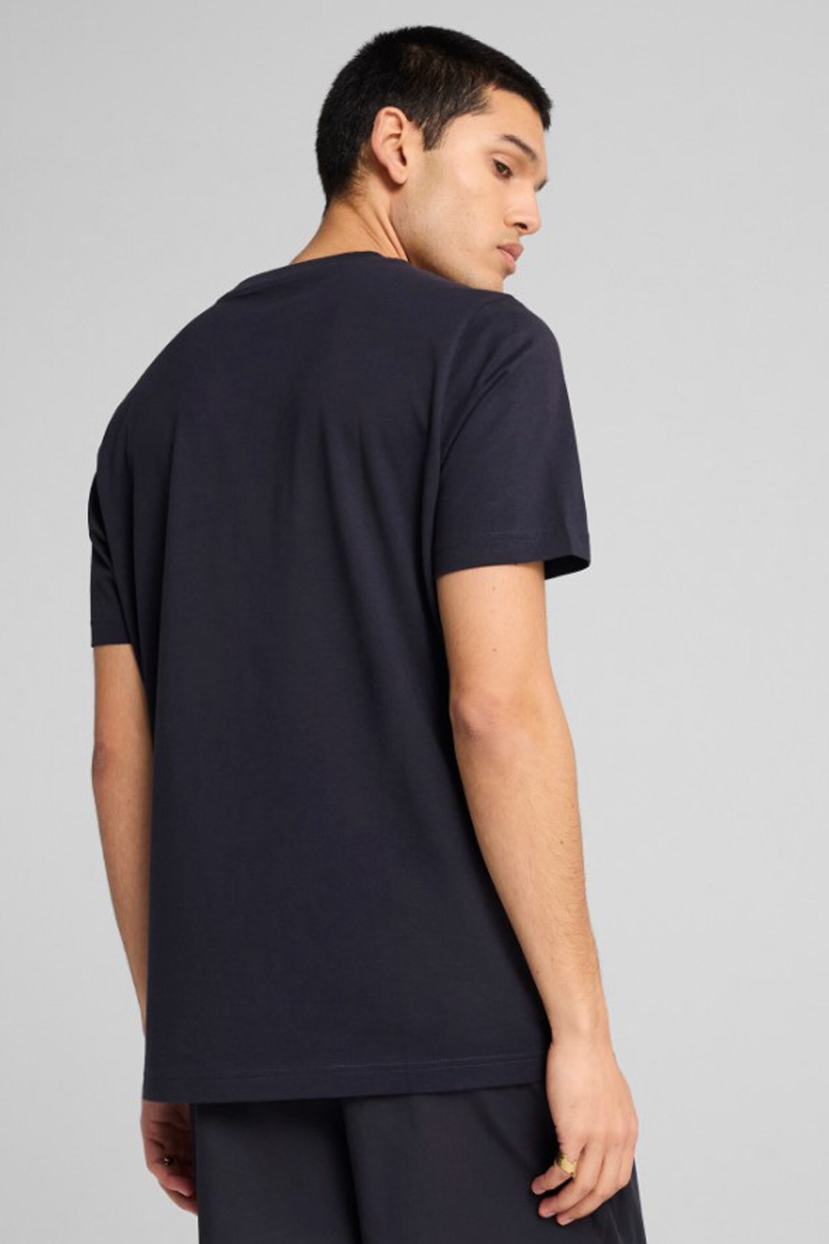 Puma Ess No. 1 Logo Erkek Tişört 68253216 Lacivert