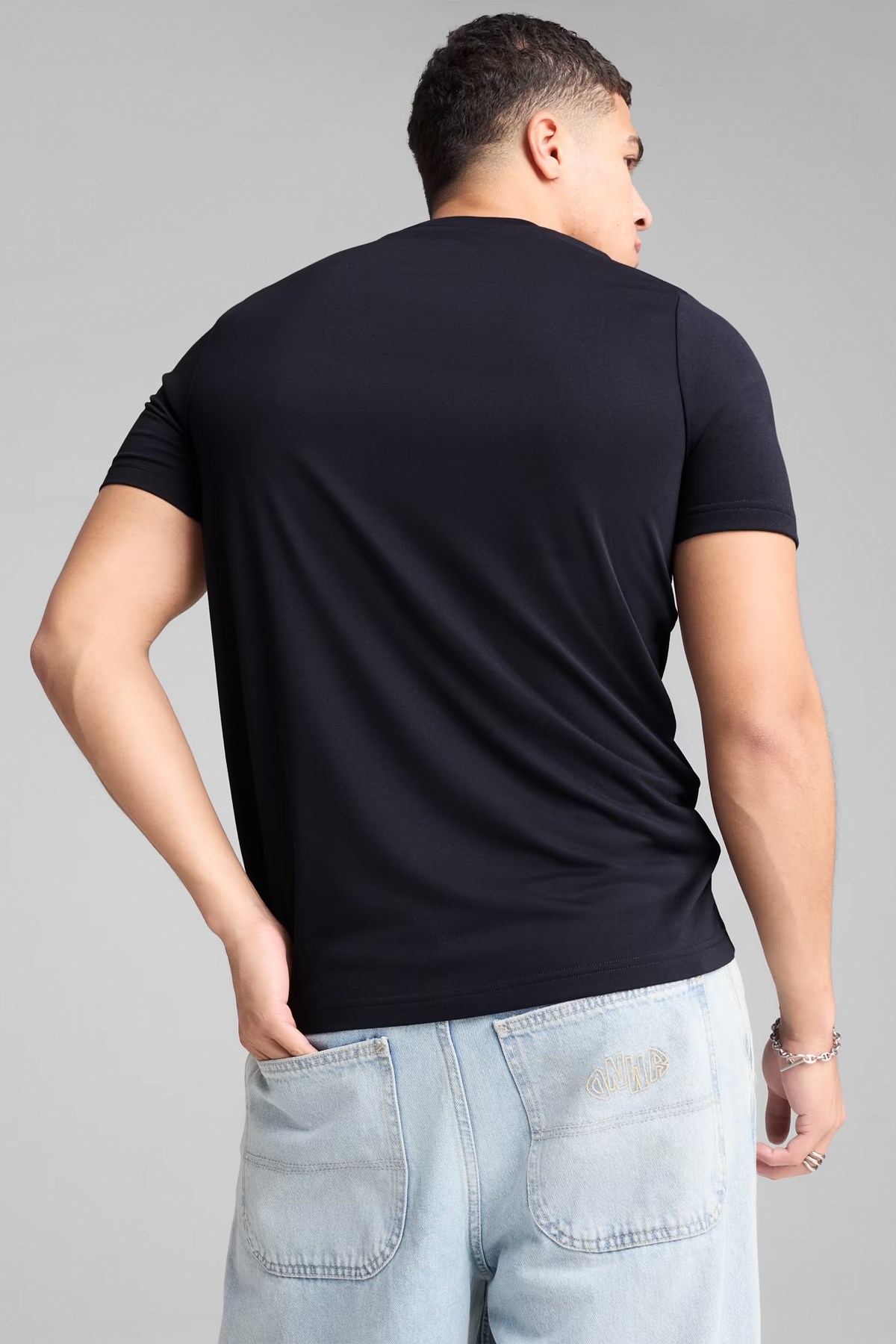 Puma Ess Small Logo Poly Erkek Tişört 68254216 Lacivert