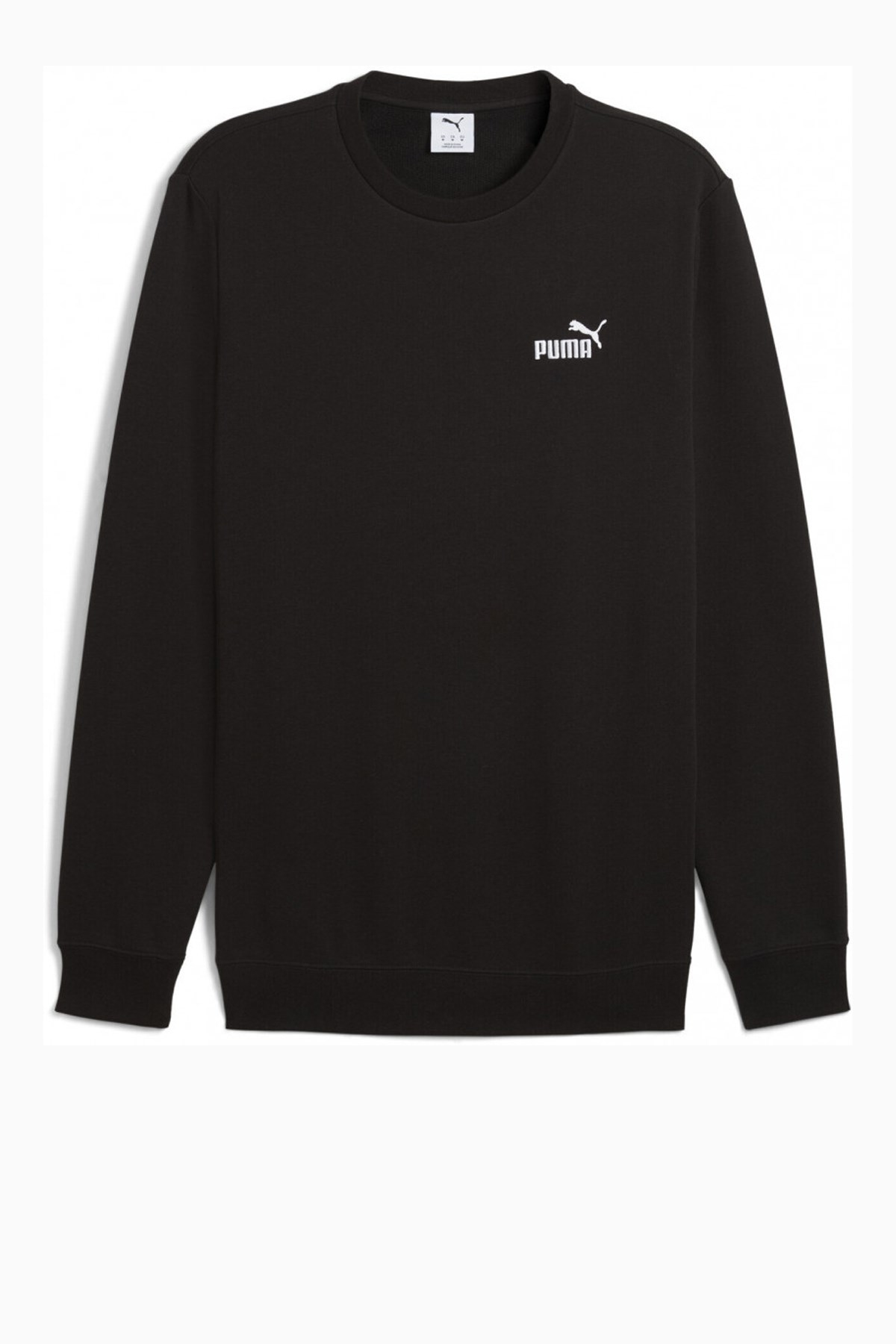 Puma Ess Small Erkek Sweatshirt Siyah