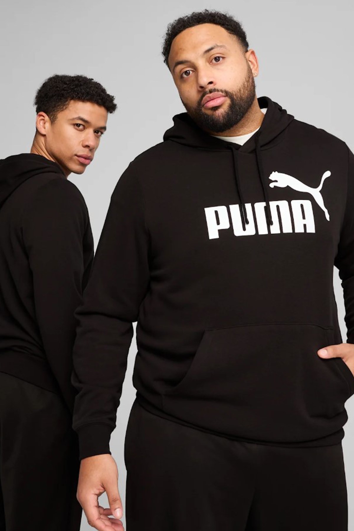 Puma Ess No. 1 Logo Erkek Sweatshirt Siyah