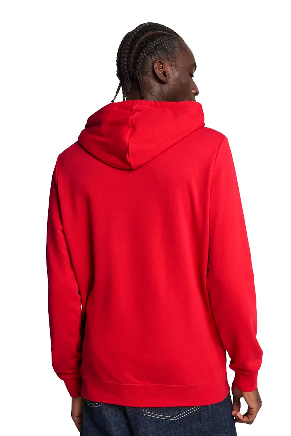 Puma Ess No. 1 Logo Erkek Sweatshirt Kırmızı