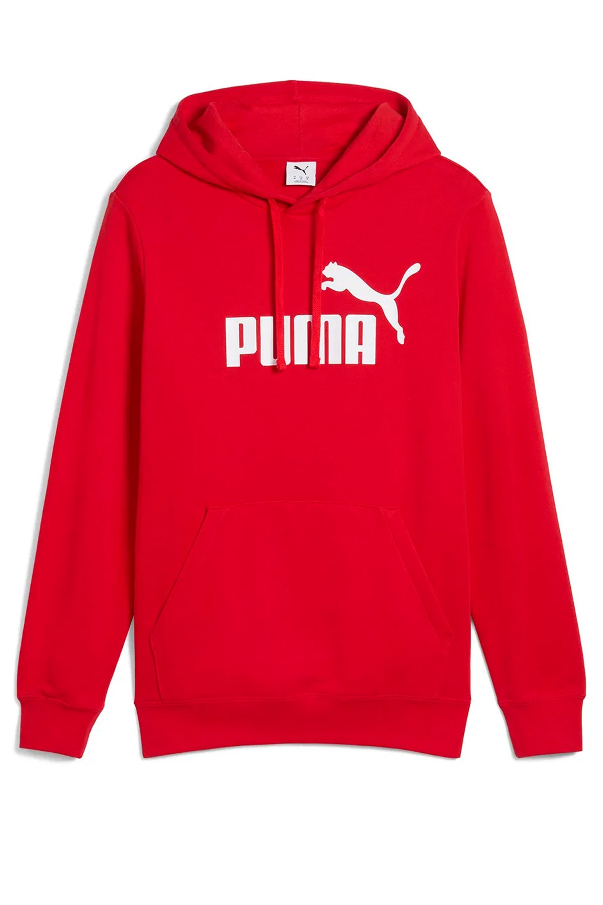 Puma Ess No. 1 Logo Erkek Sweatshirt Kırmızı
