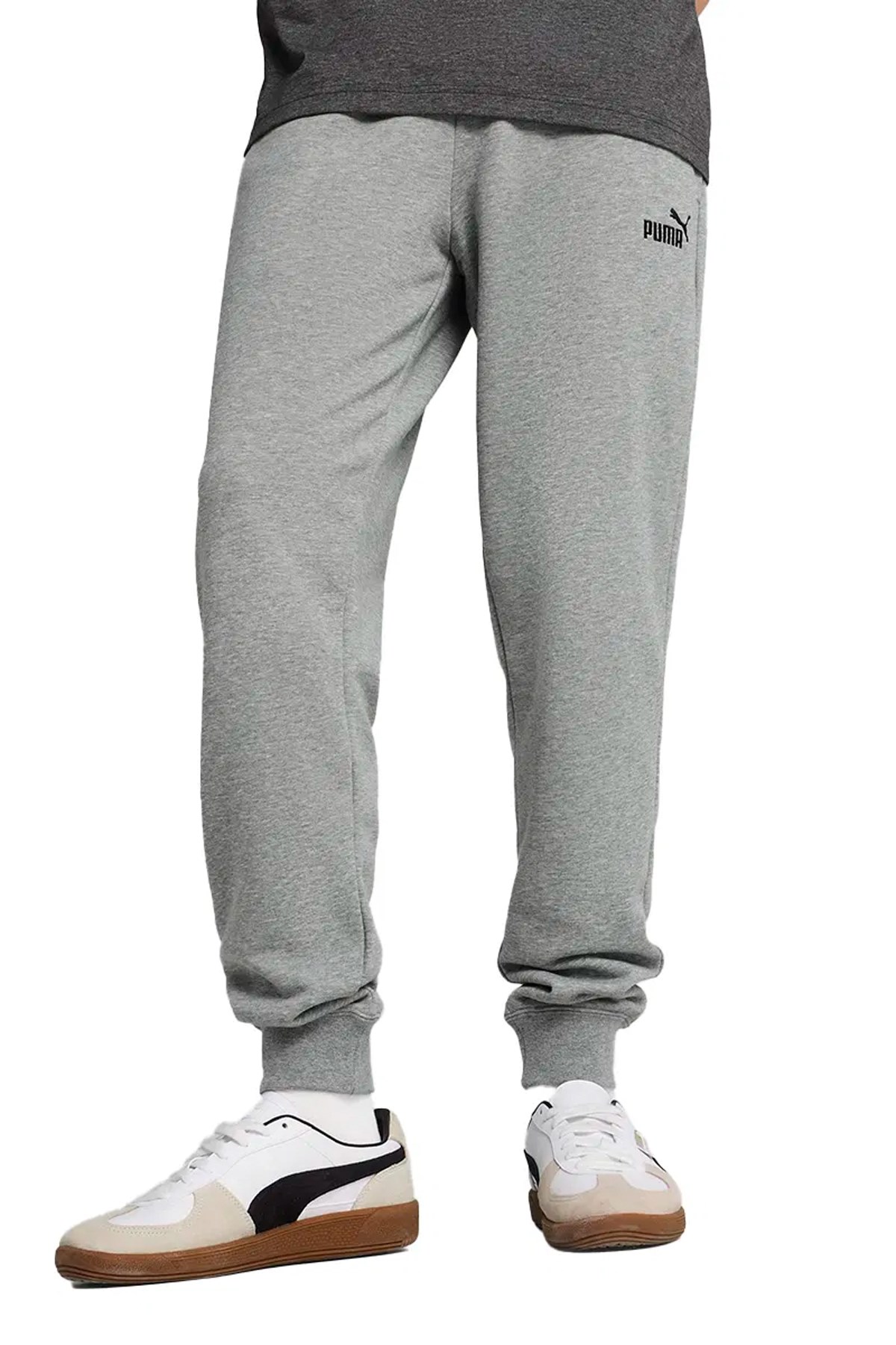 Puma Ess No. 1 Logo Erkek Eşofman Altı Gri