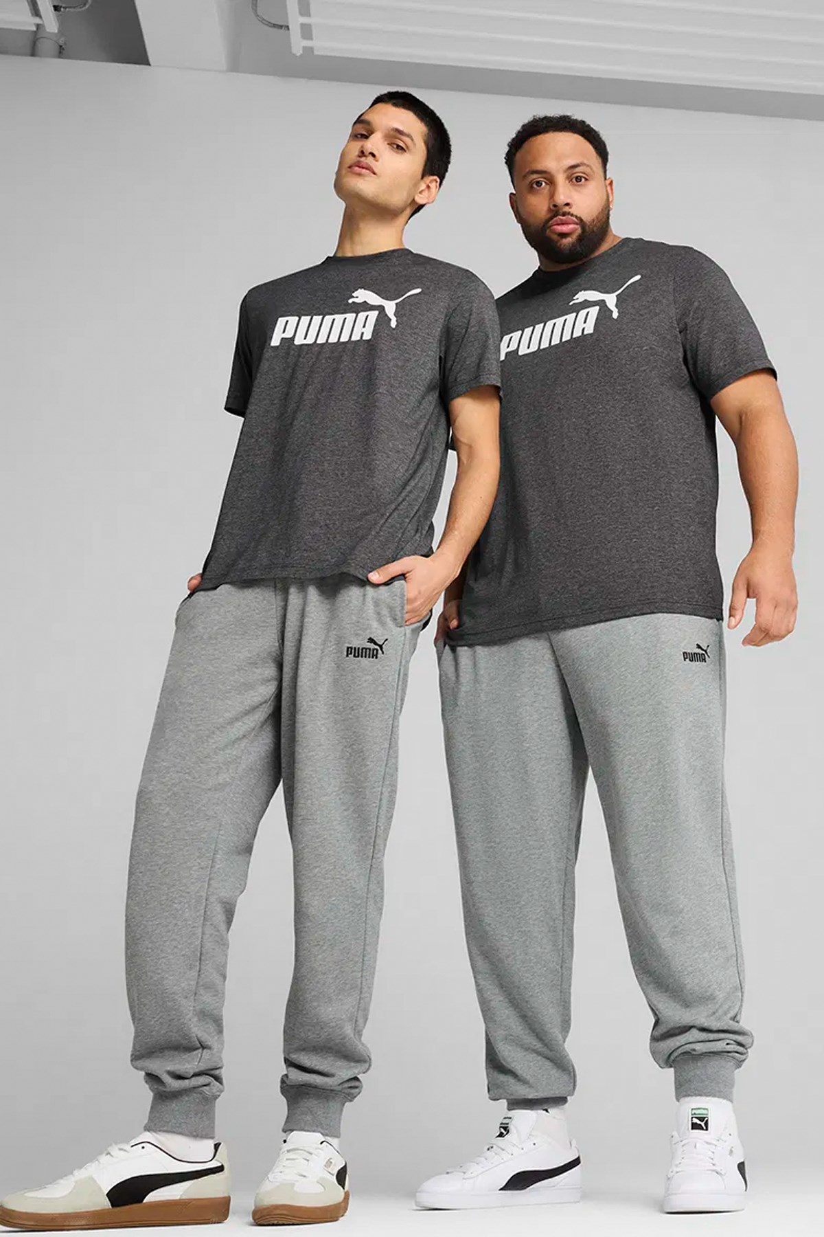 Puma Ess No. 1 Logo Erkek Eşofman Altı Gri