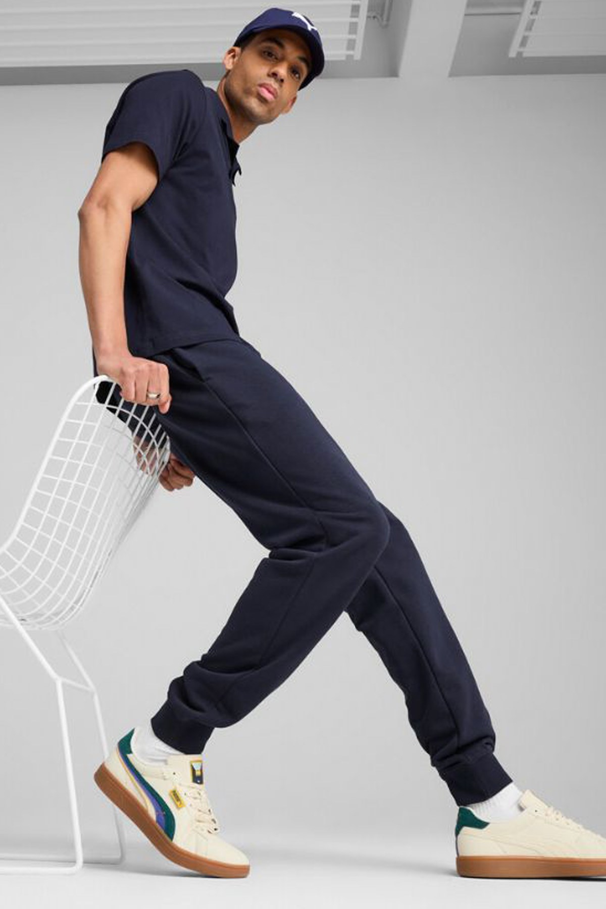 Puma Ess No. 1 Logo Erkek Eşofman Altı Lacivert