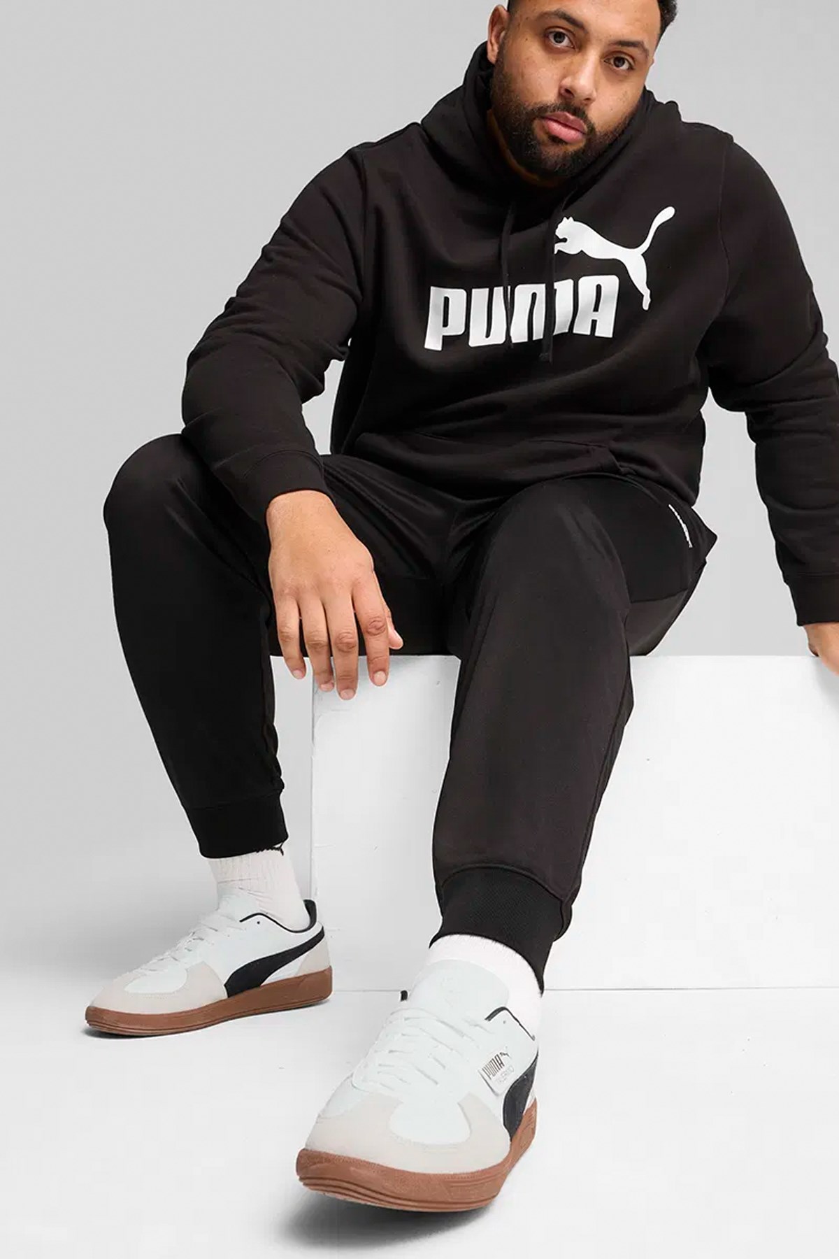 Puma Ess No. 1 Logo Unisex Eşofman Altı 68264801 Siyah