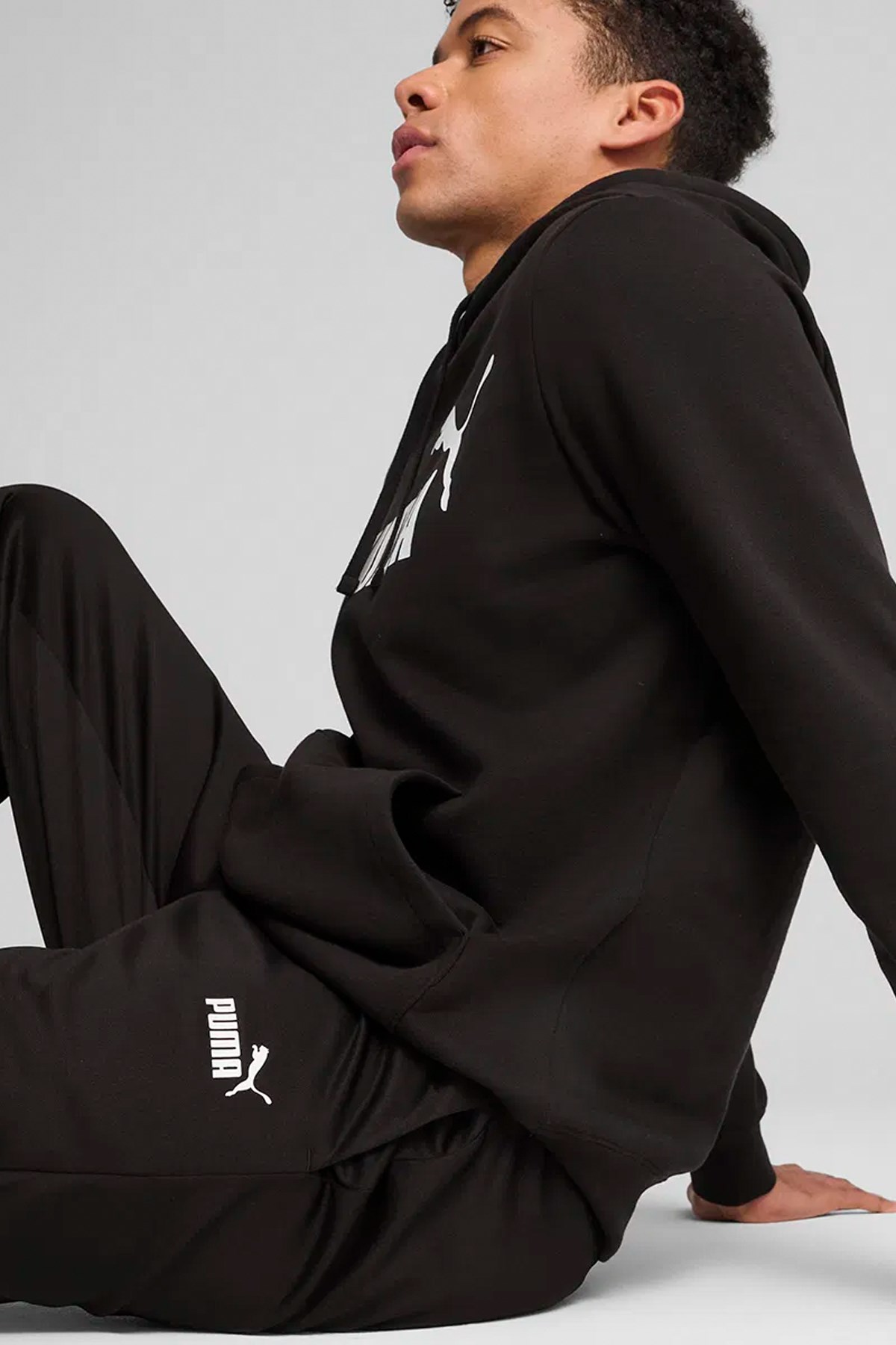 Puma Ess No. 1 Logo Unisex Eşofman Altı 68264801 Siyah