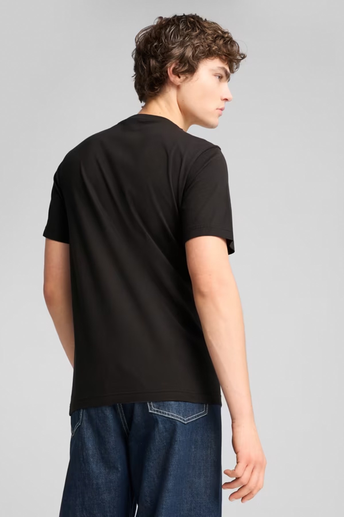 Puma Graphics Mountain Erkek Tişört 68482801 Siyah