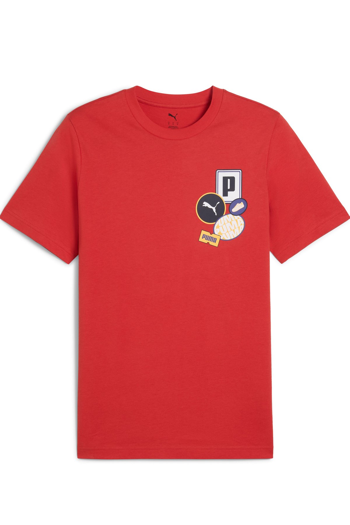 Puma Graphics icon Unisex Tişört 68482915 Kırmızı