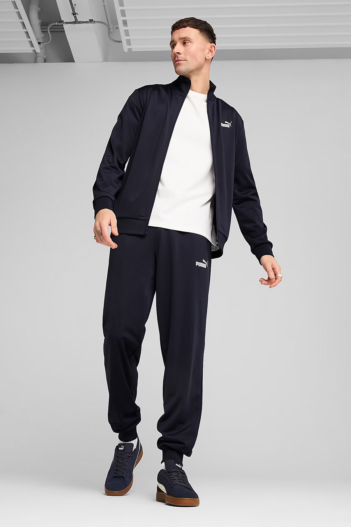Puma Ess Poly Erkek Eşofman Takımı 68484716 Lacivert
