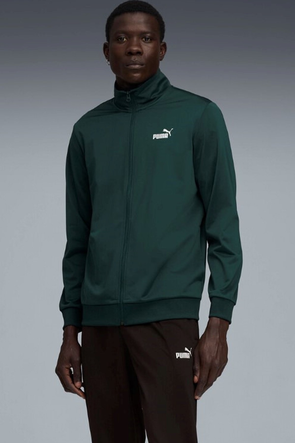 Puma Ess Poly Suit Erkek Eşofman Takımı 68484775 Yeşil