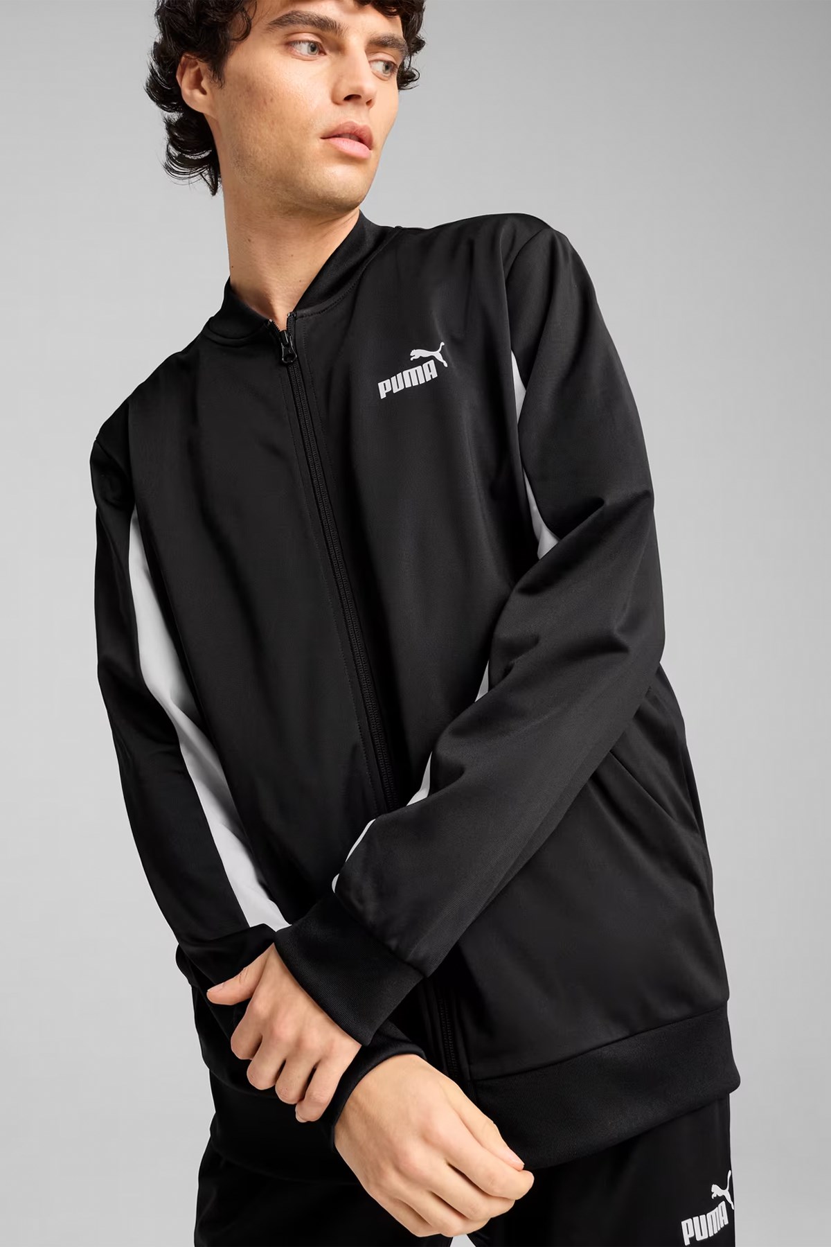 Puma Poly Baseball Erkek Eşofman Takımı 68485101 Siyah