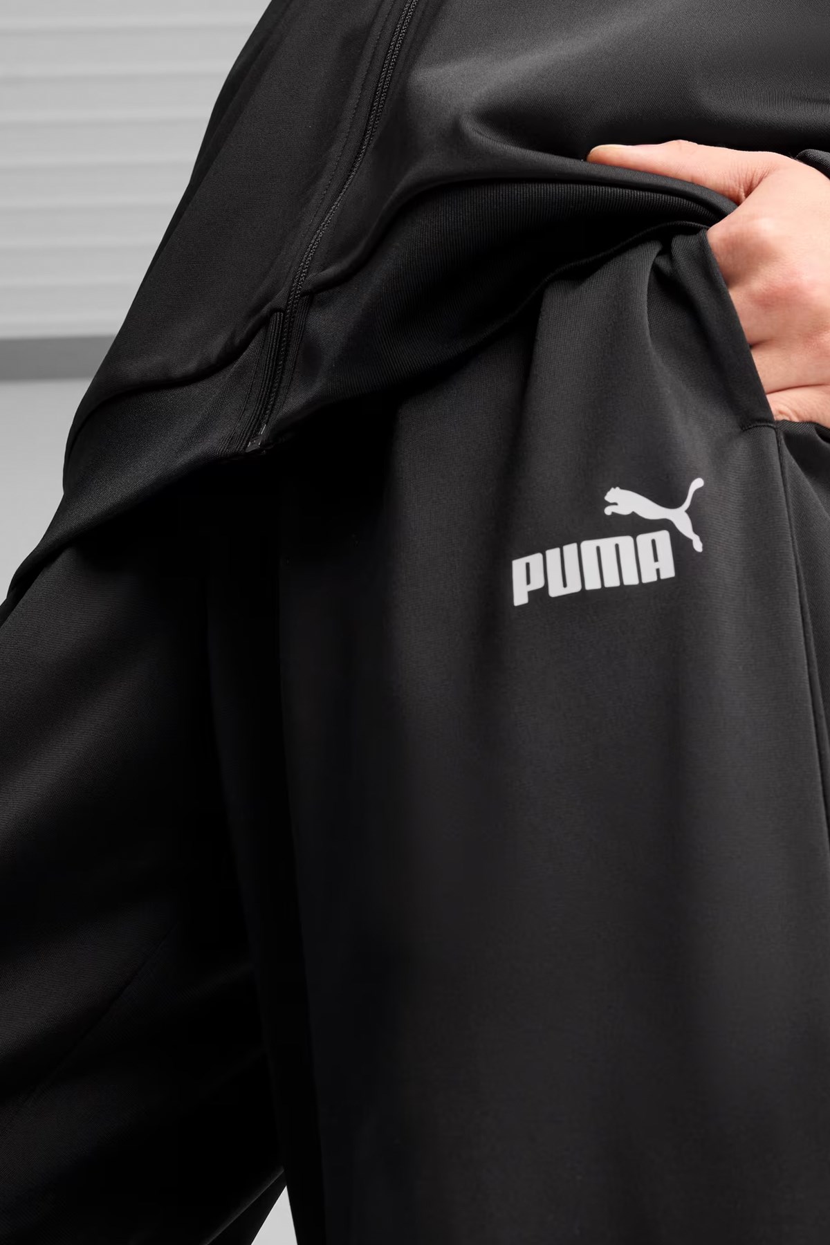 Puma Poly Baseball Erkek Eşofman Takımı 68485101 Siyah