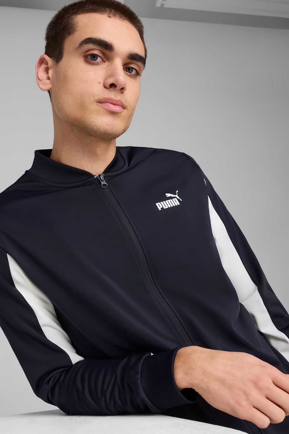 Puma Poly Baseball Suit Erkek Eşofman Takımı Lacivert