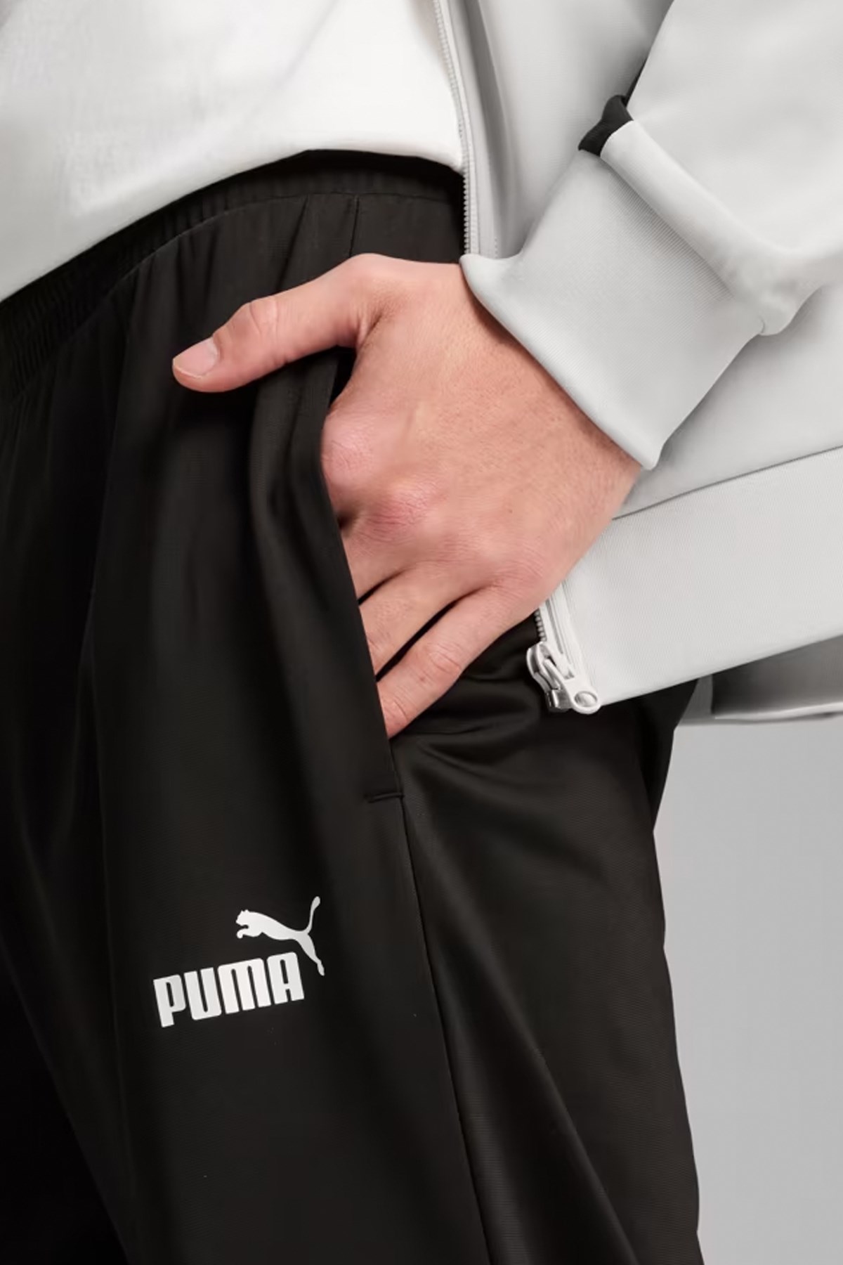 Puma Poly Baseball Erkek Eşofman Takımı 68485161 Gri