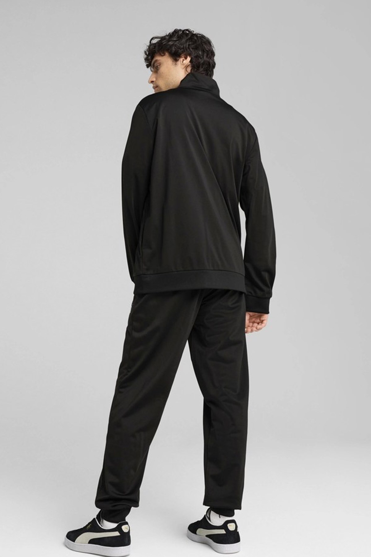 Puma Poly Piping Erkek Eşofman Takımı 68485201 Siyah