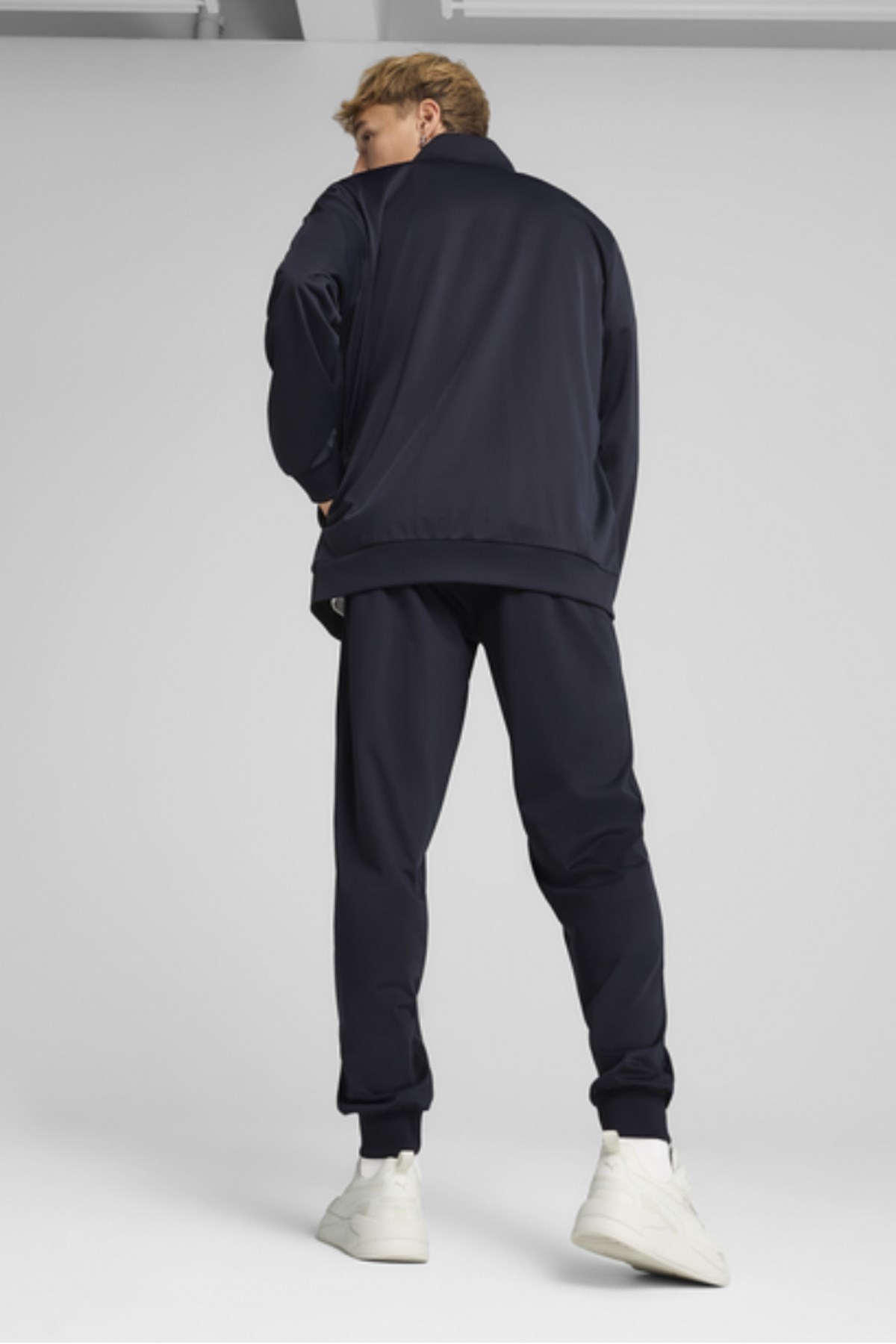 Puma Poly Piping Erkek Eşofman Takımı 68485216 Lacivert