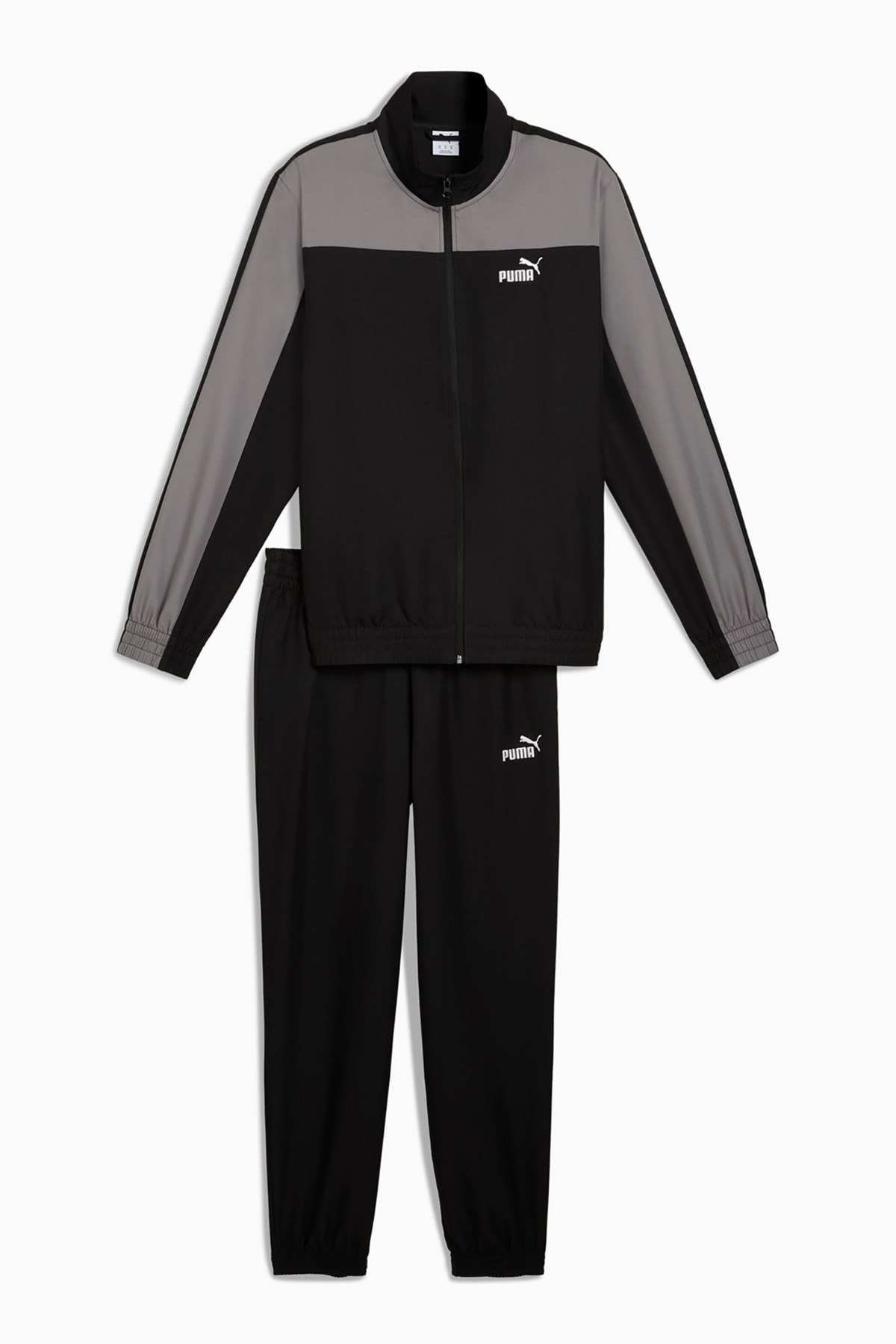 Puma Woven Colorblock Erkek Eşofman Takımı 68485601 Siyah