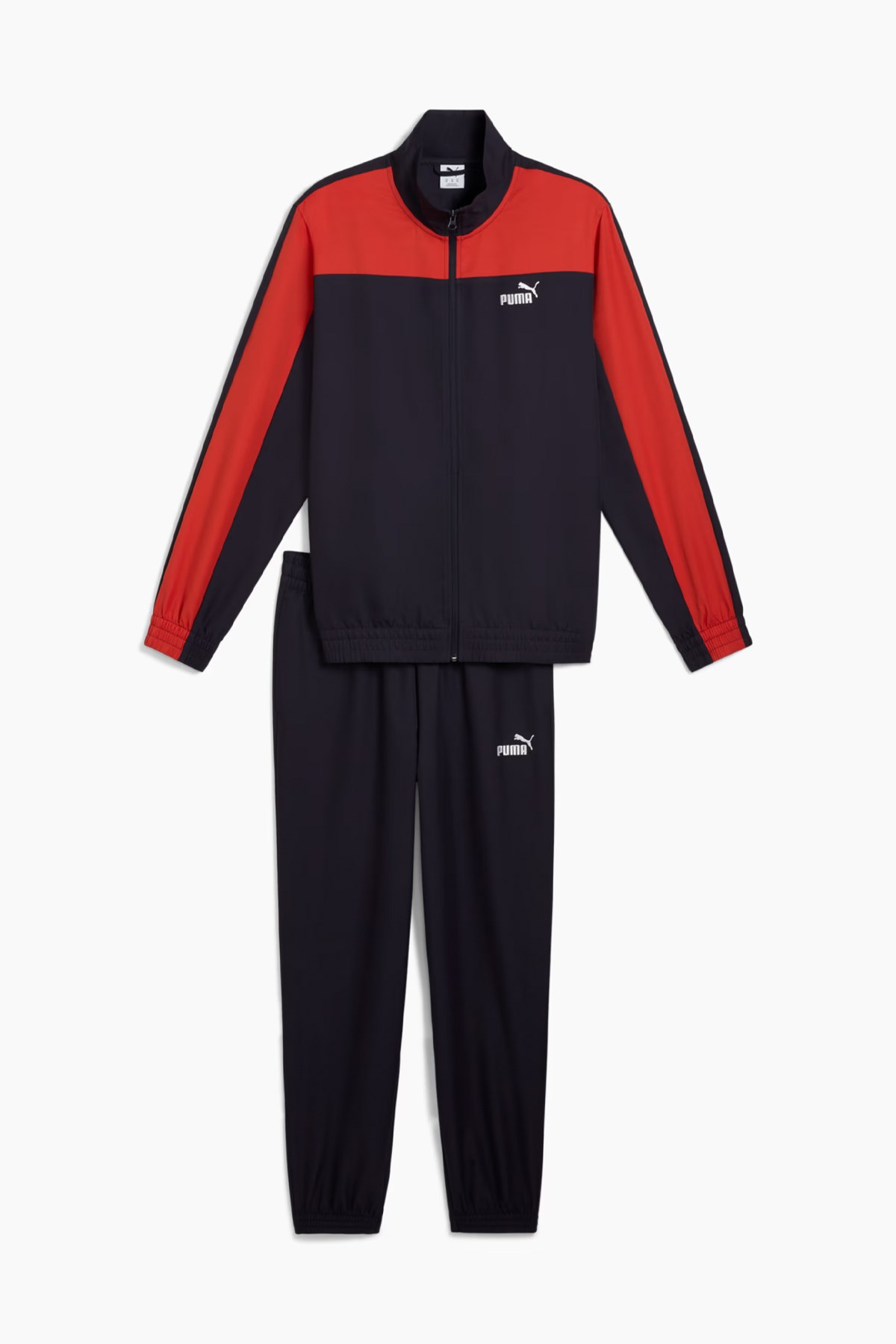 Puma Woven Colorblock Erkek Eşofman Takımı 68485616 Lacivert