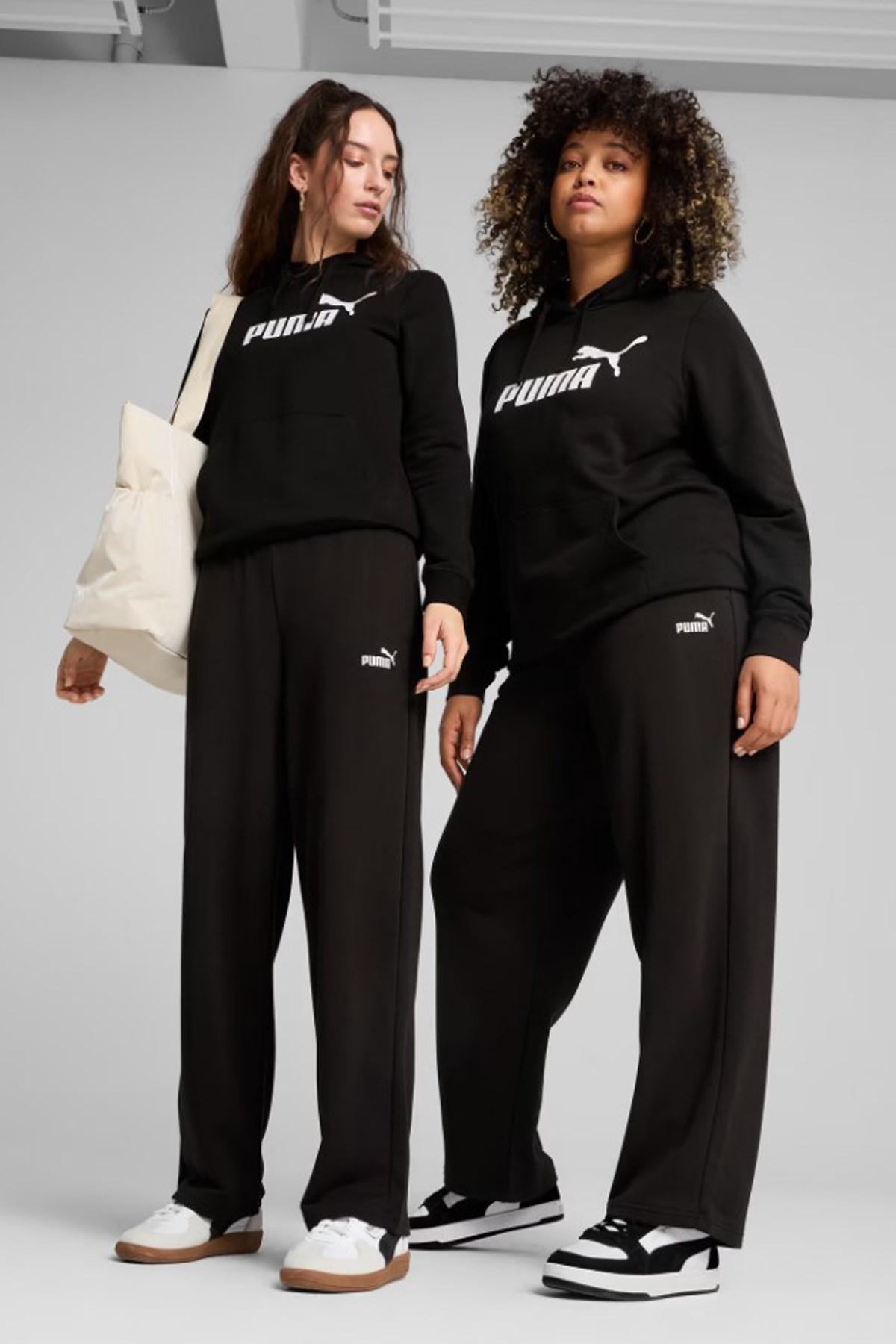 Puma Ess No. 1 Logo Kadın Eşofman Altı 68497901 Siyah