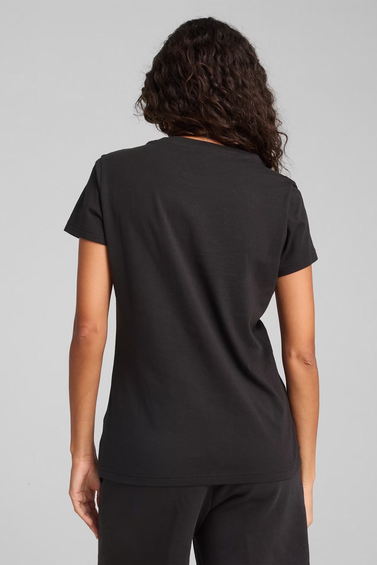 Puma Script Kadın Tişört 68498201 Siyah