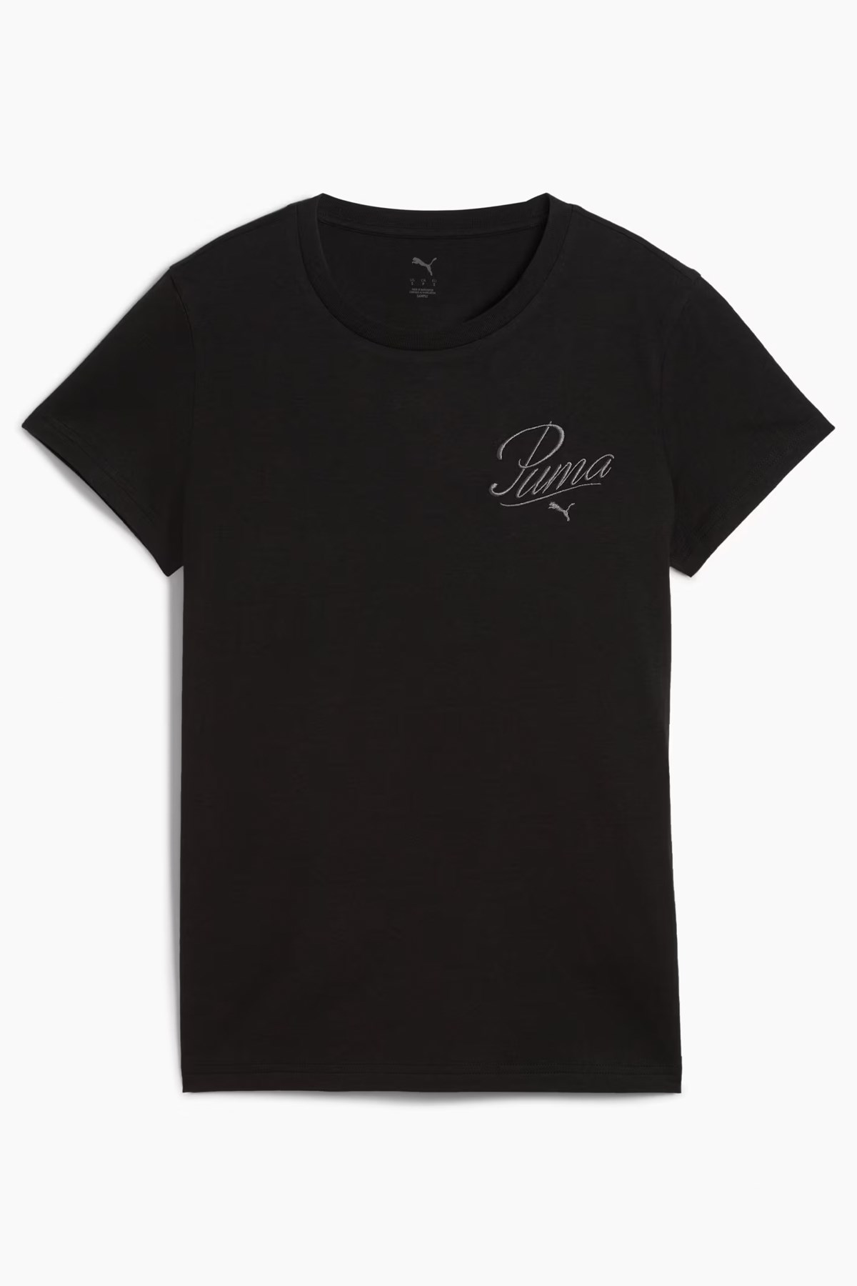 Puma Script Kadın Tişört 68498201 Siyah