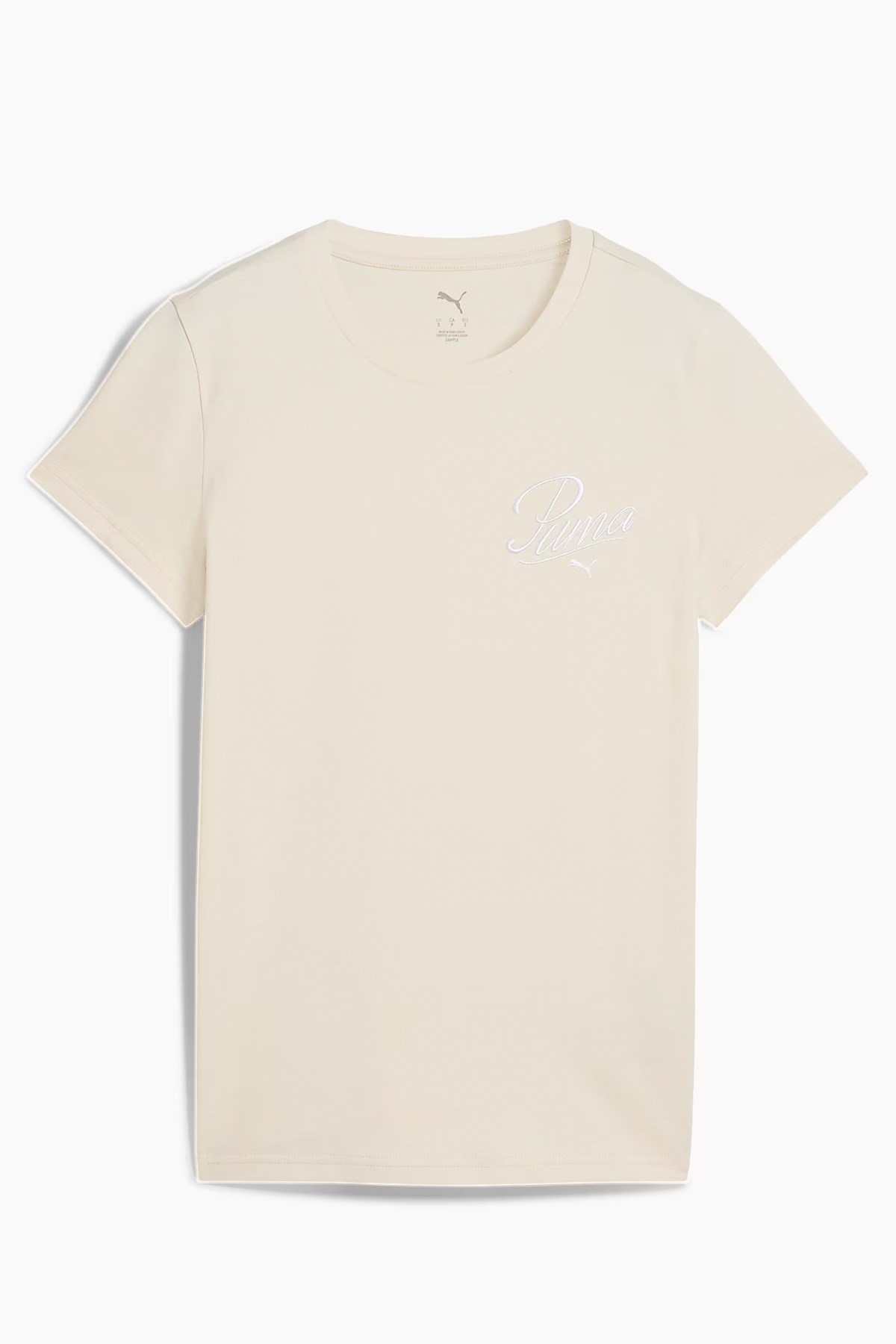 Puma Script Kadın Tişört 68498287 Bej