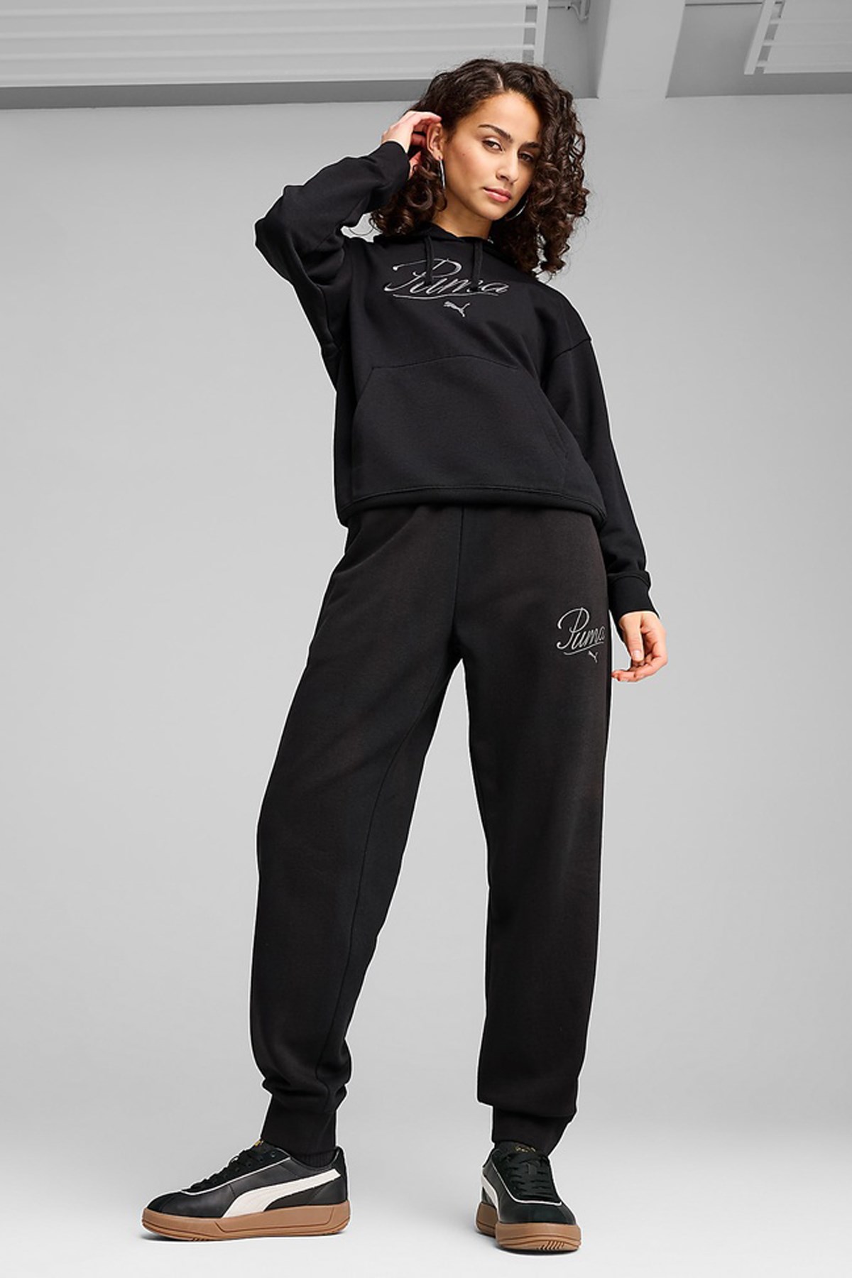Puma Script Comfort Kadın Eşofman Altı 68498501 Siyah