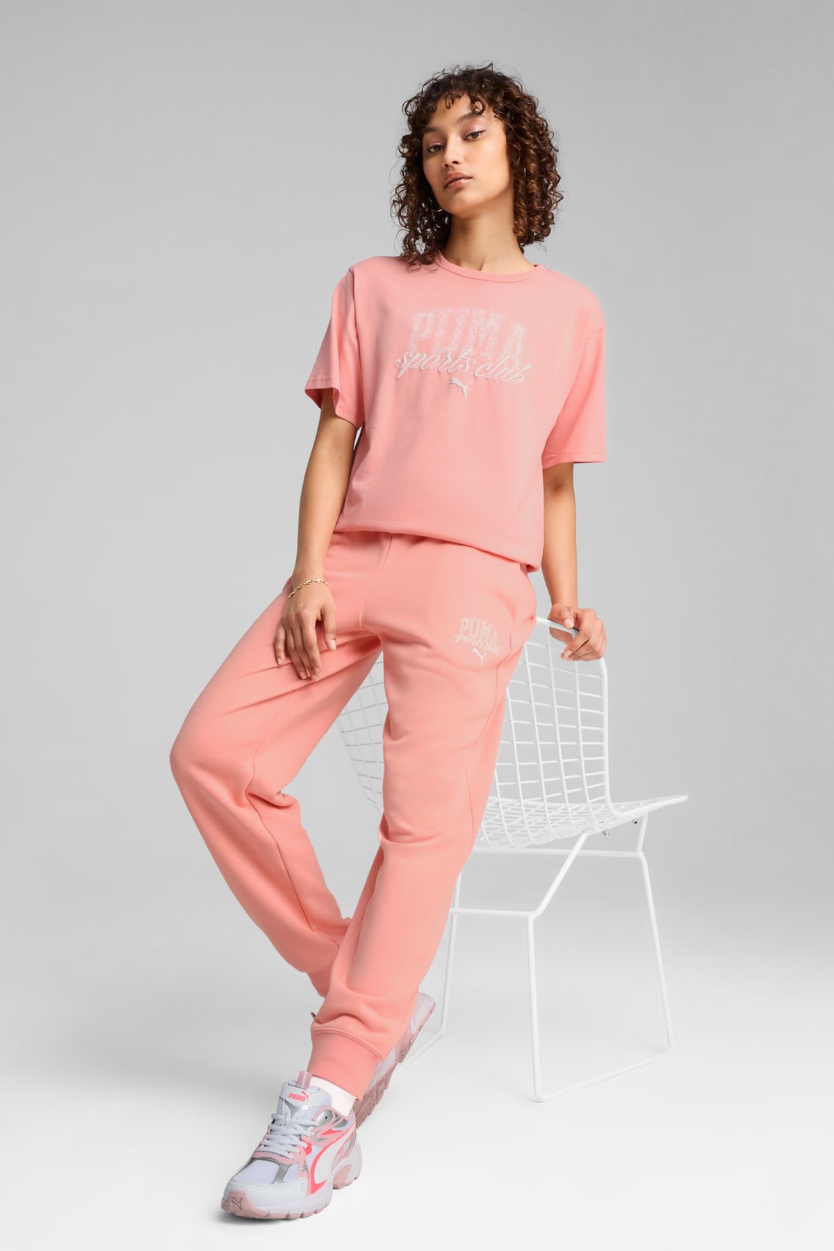 Puma Class Relaxed Kadın Tişört 68503118 Pembe