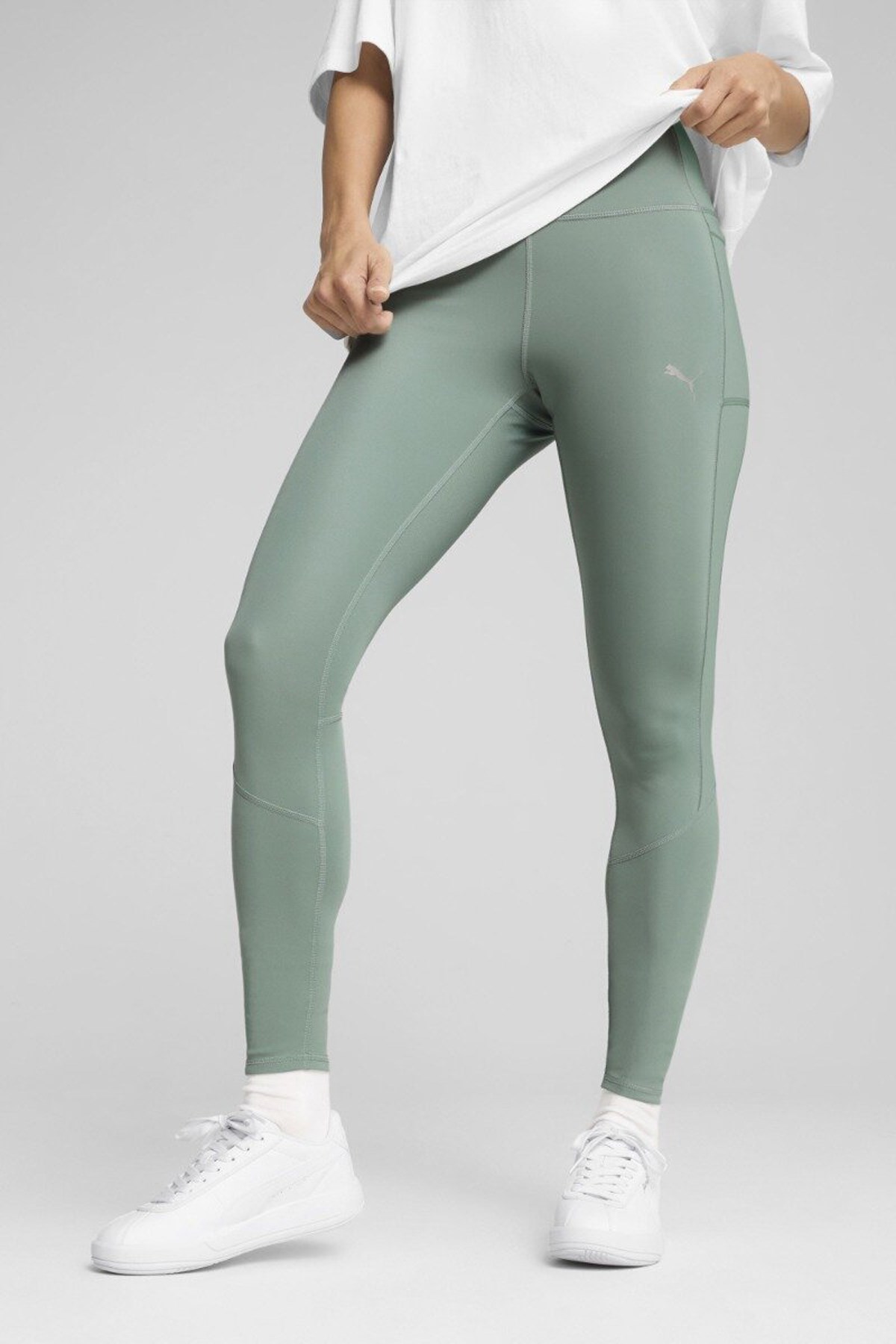 Puma Evostripe Tights Kadın Tayt 68505230 Yeşil