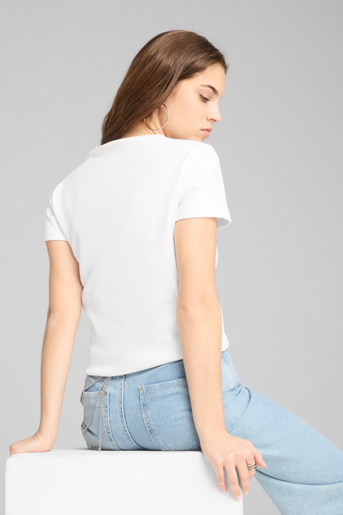 Puma Her Kadın Tişört 68505302 Beyaz