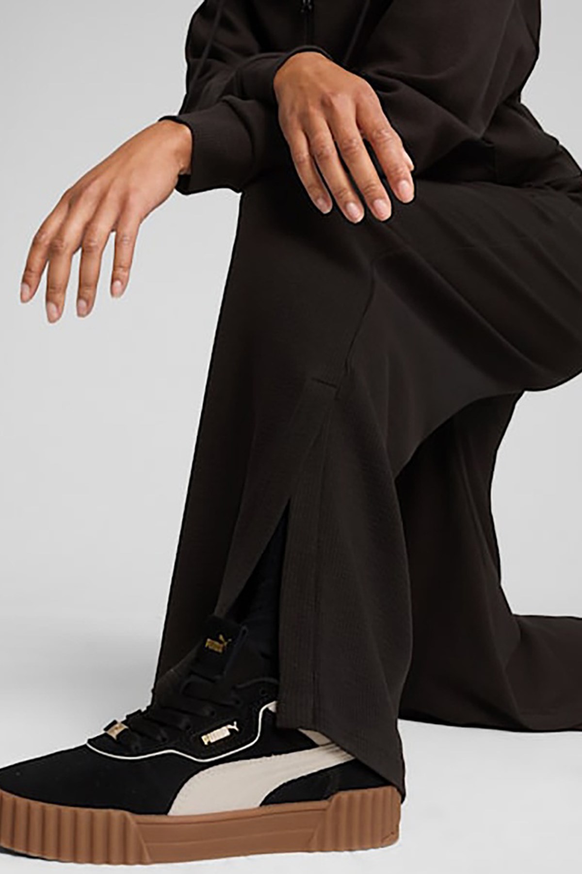 Puma Her High-Waist Straight Kadın Eşofman Altı 68506101 Siyah