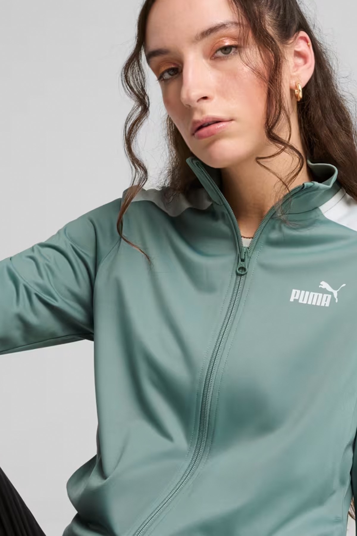 Puma Poly Kadın Eşofman Takımı 68507530 Yeşil