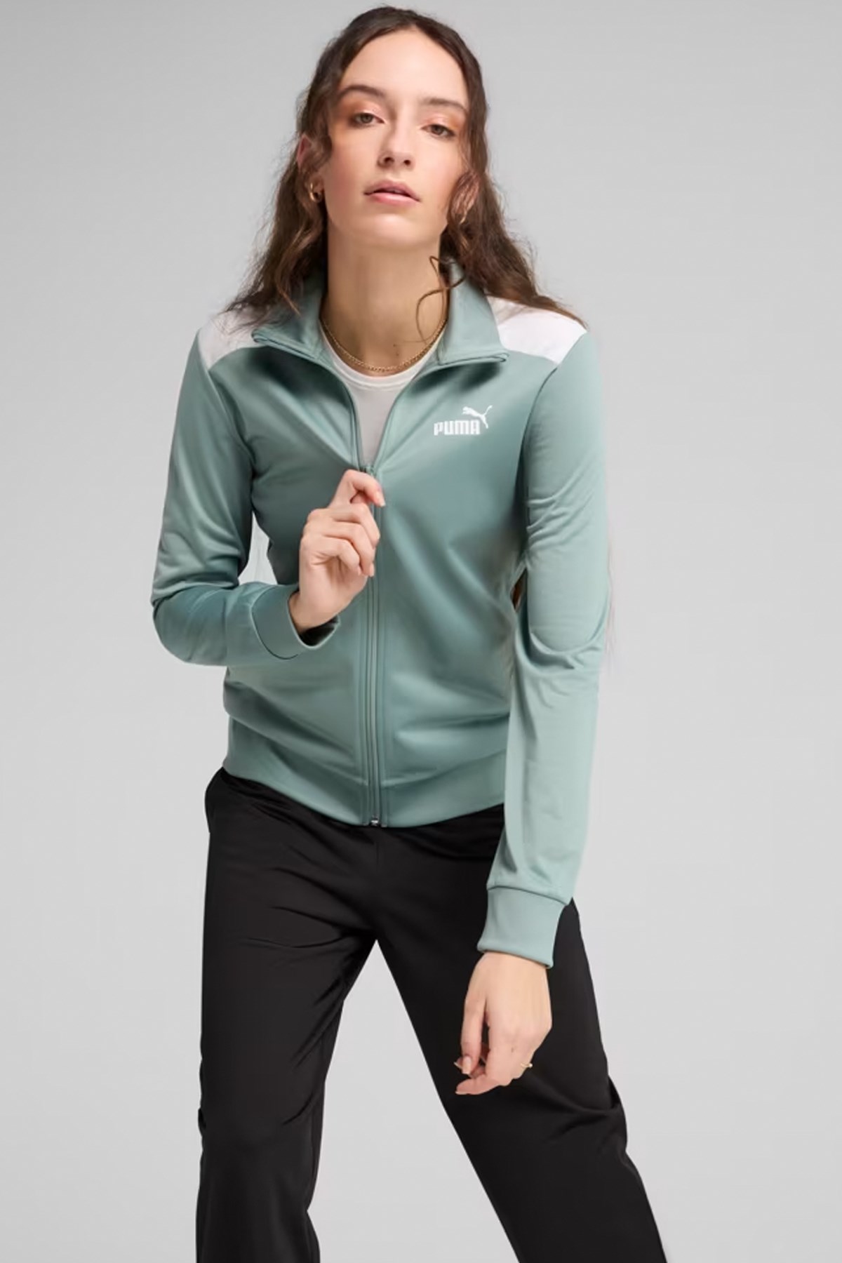 Puma Poly Kadın Eşofman Takımı 68507530 Yeşil