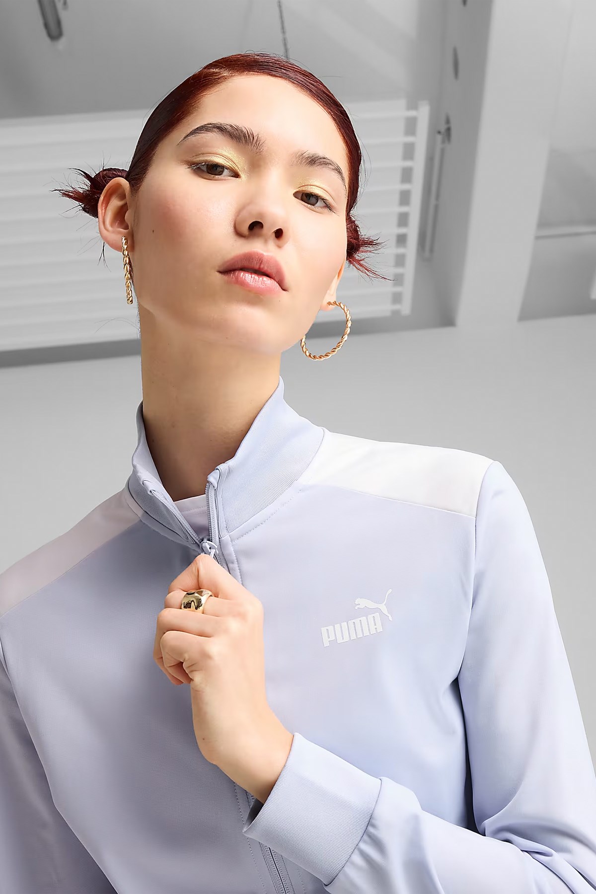 Puma Poly Kadın Eşofman Takımı 68507547 Mavi