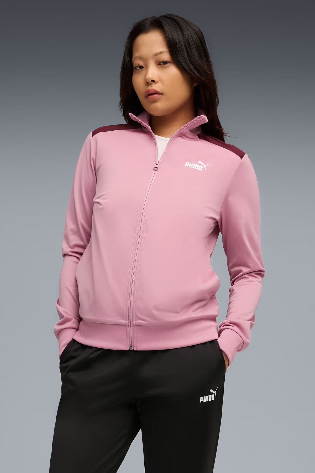 Puma Poly Suit Kadın Eşofman Takımı Pembe