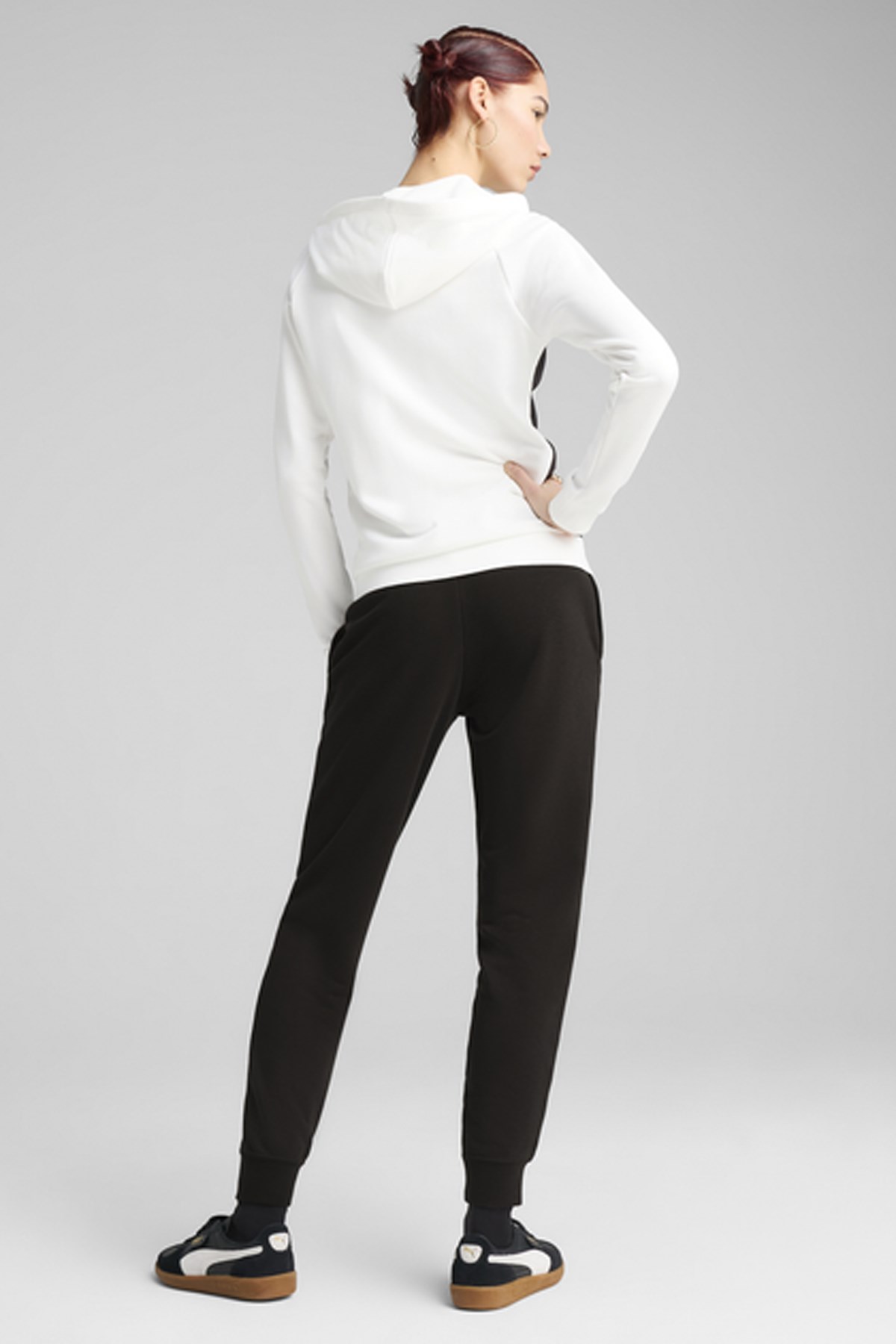 Puma Hooded Kadın Eşofman Takımı 68507702 Beyaz