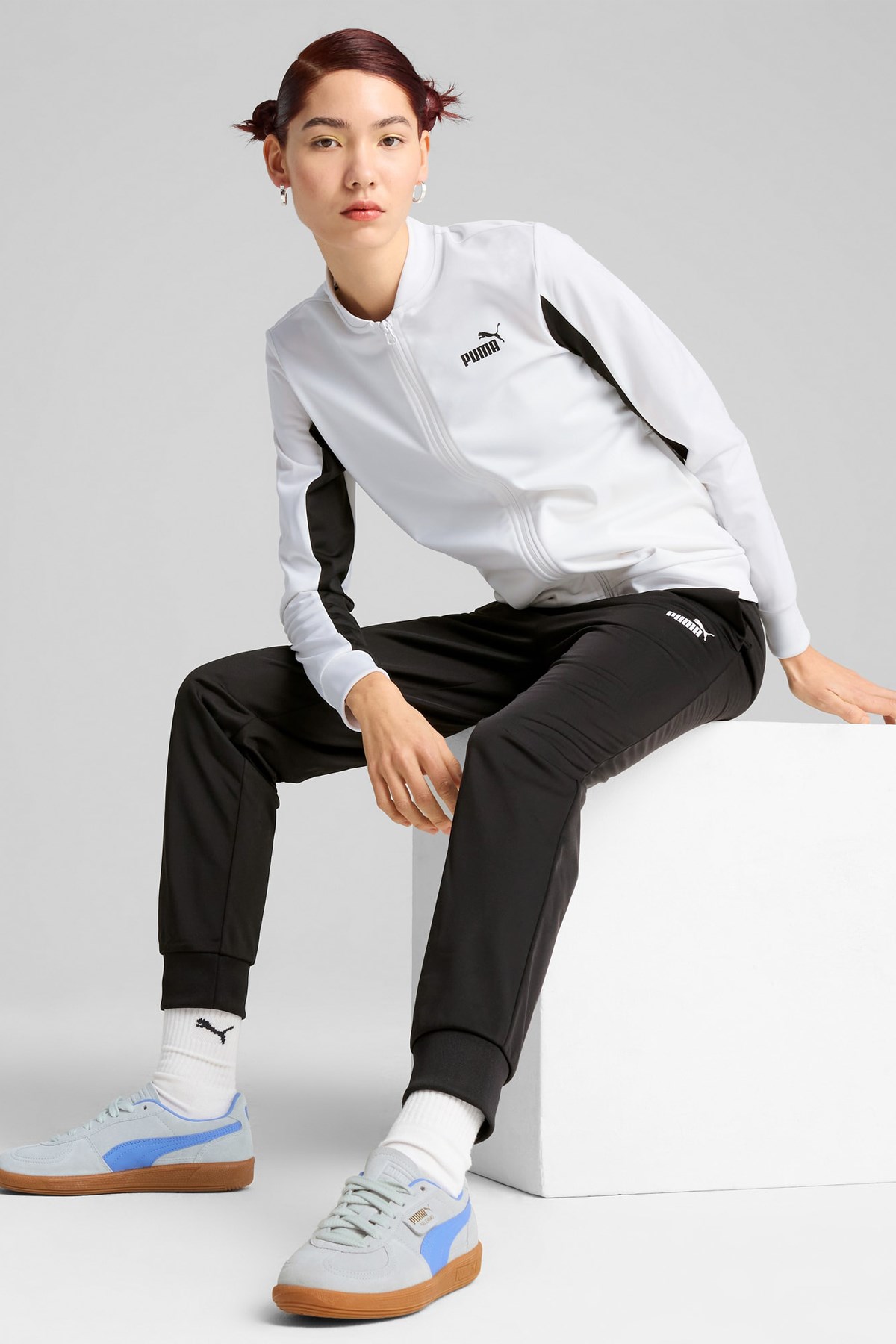Puma Poly Baseball Kadın Eşofman Takımı 68507802 Beyaz