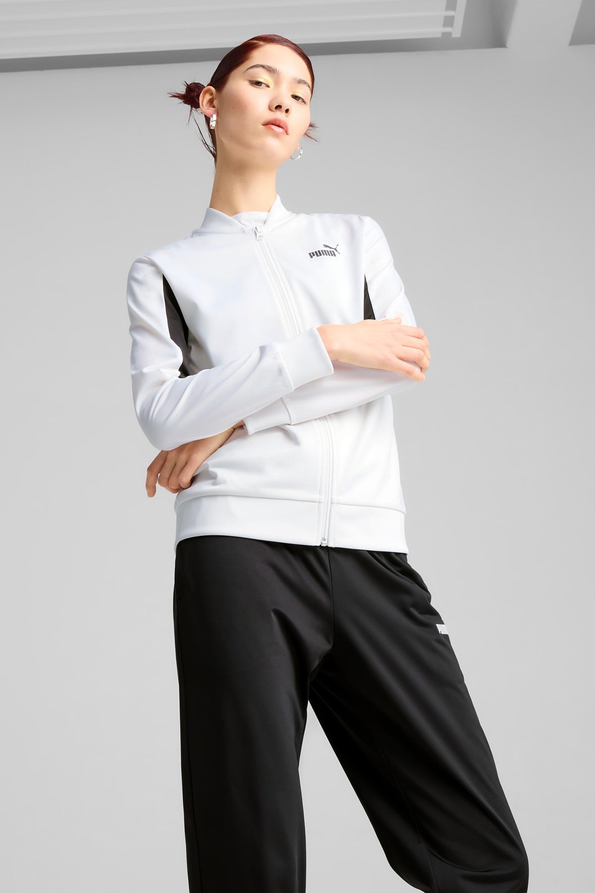 Puma Poly Baseball Kadın Eşofman Takımı 68507802 Beyaz