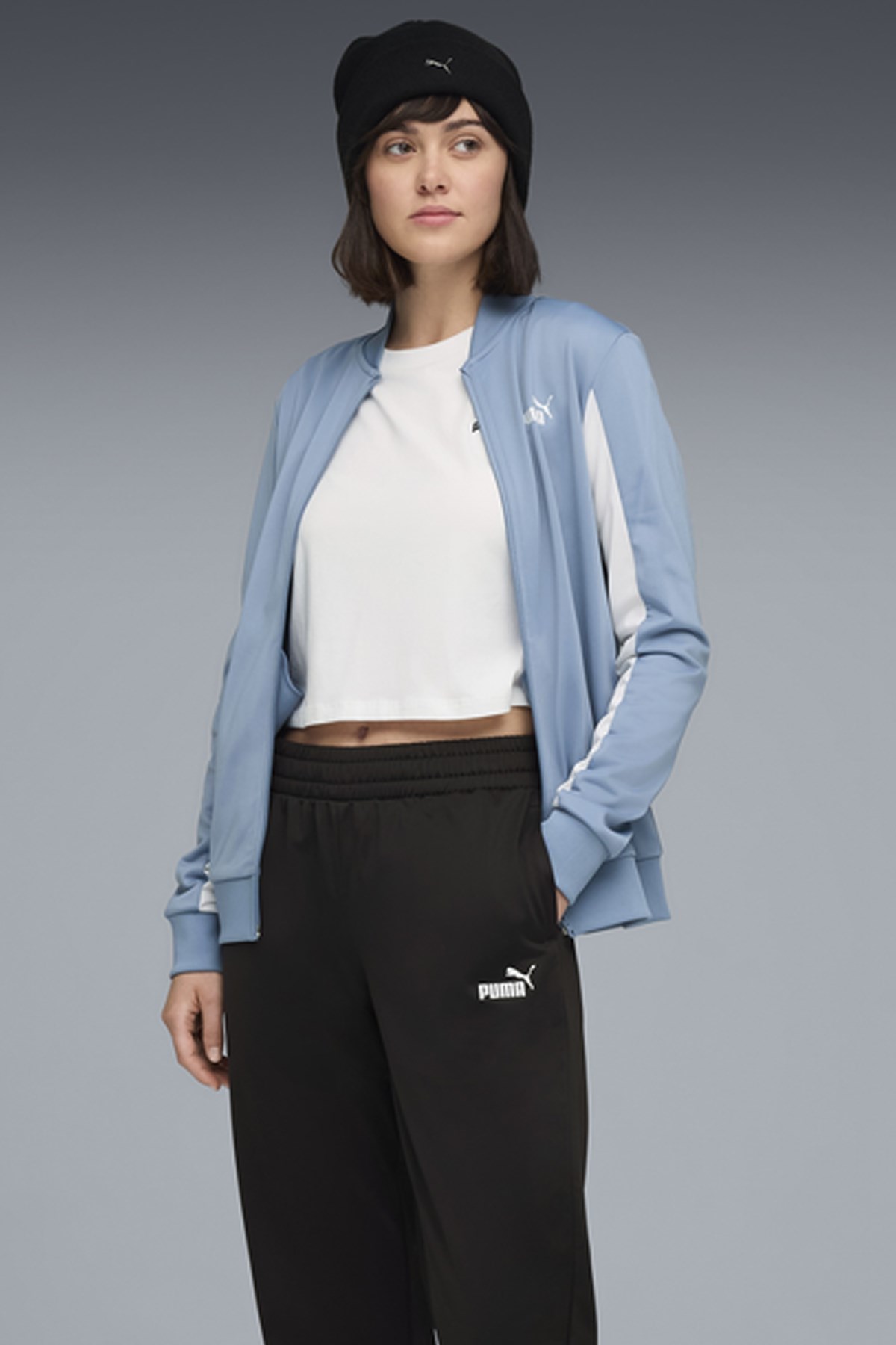 Puma Poly Baseball Suit Kadın Eşofman Takımı Mavi