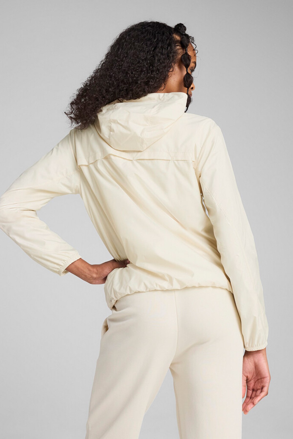 Puma Ess Regular Windbreaker Kadın Sweatshirt 68513387 Bej