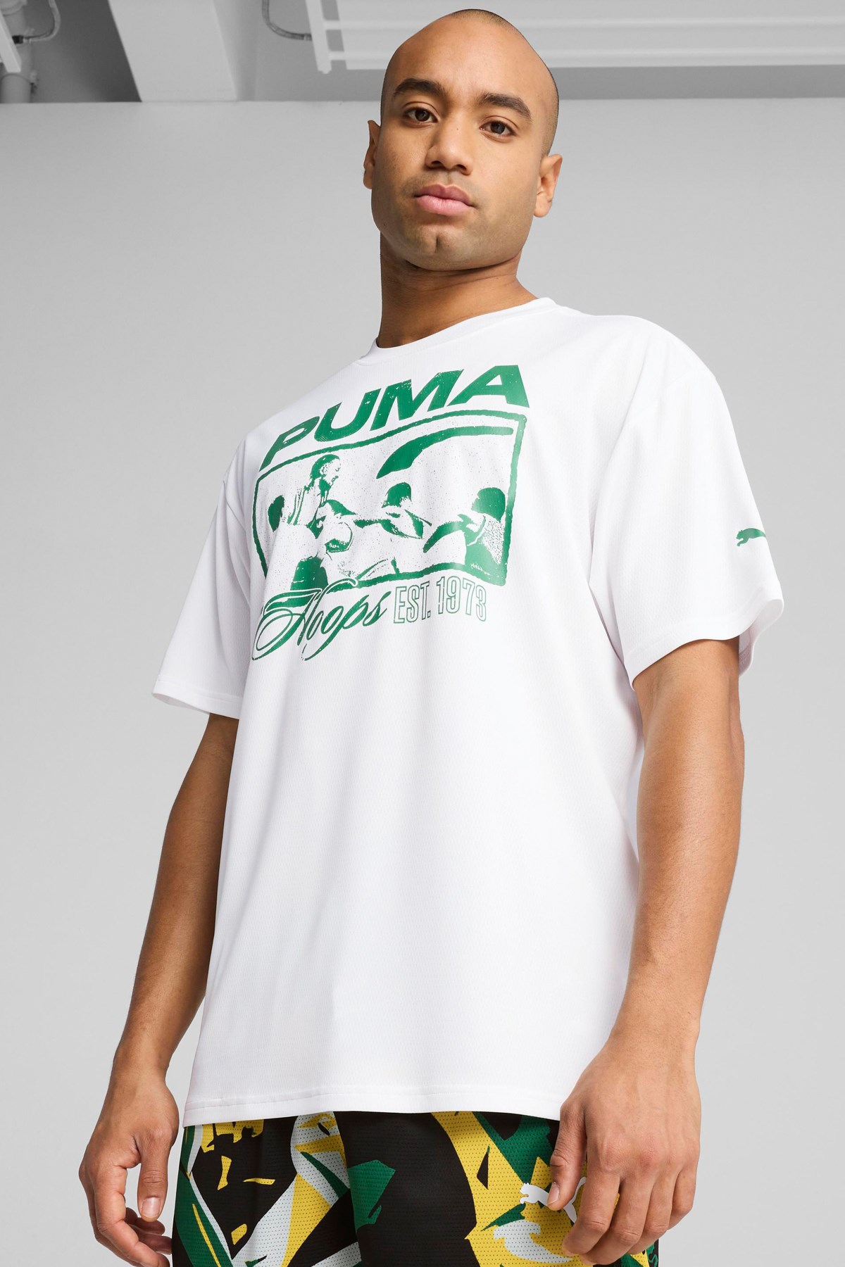 Puma Rival Rage 1 Erkek Tişört 68544101 Beyaz
