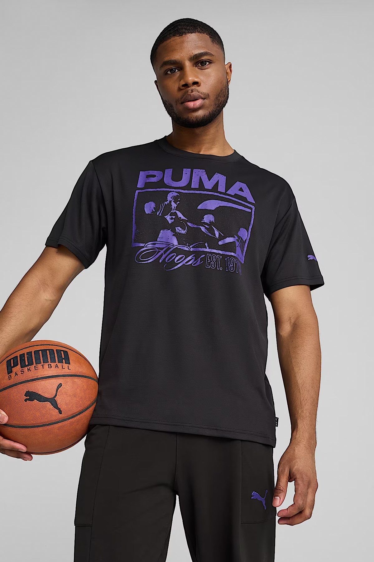 Puma Rival Rage 1 Erkek Tişört 68544102 Siyah