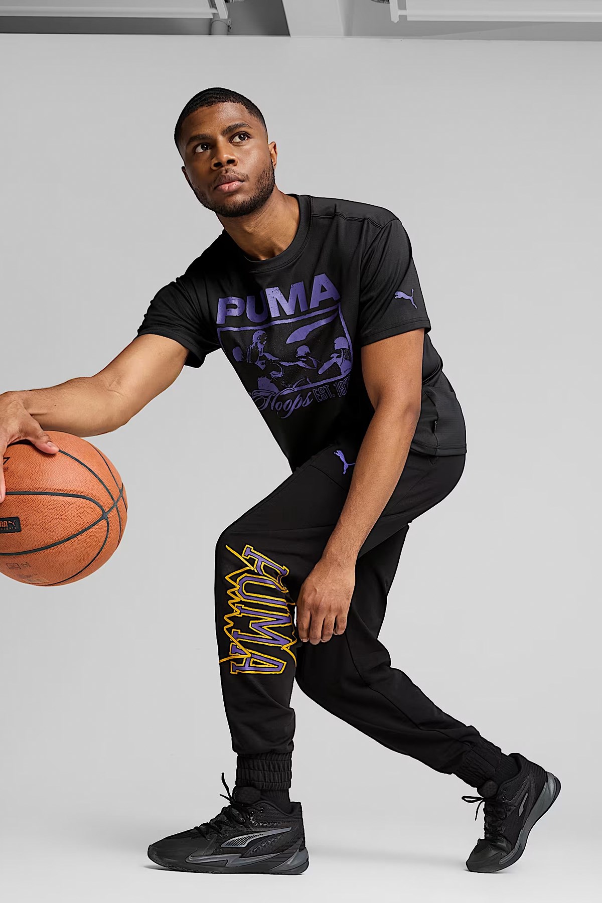 Puma Rival Rage 1 Erkek Tişört 68544102 Siyah