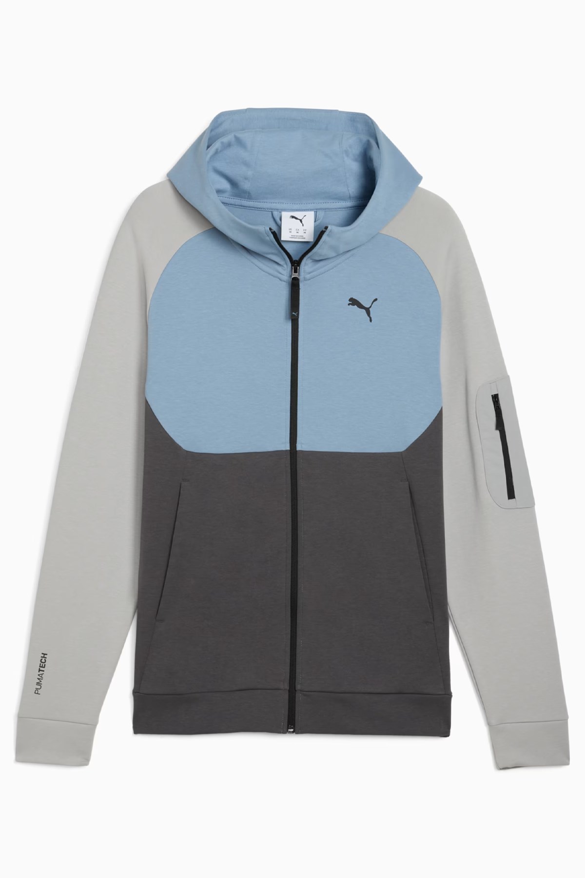 Puma Pumatech Fz Erkek Sweatshirt Mavi