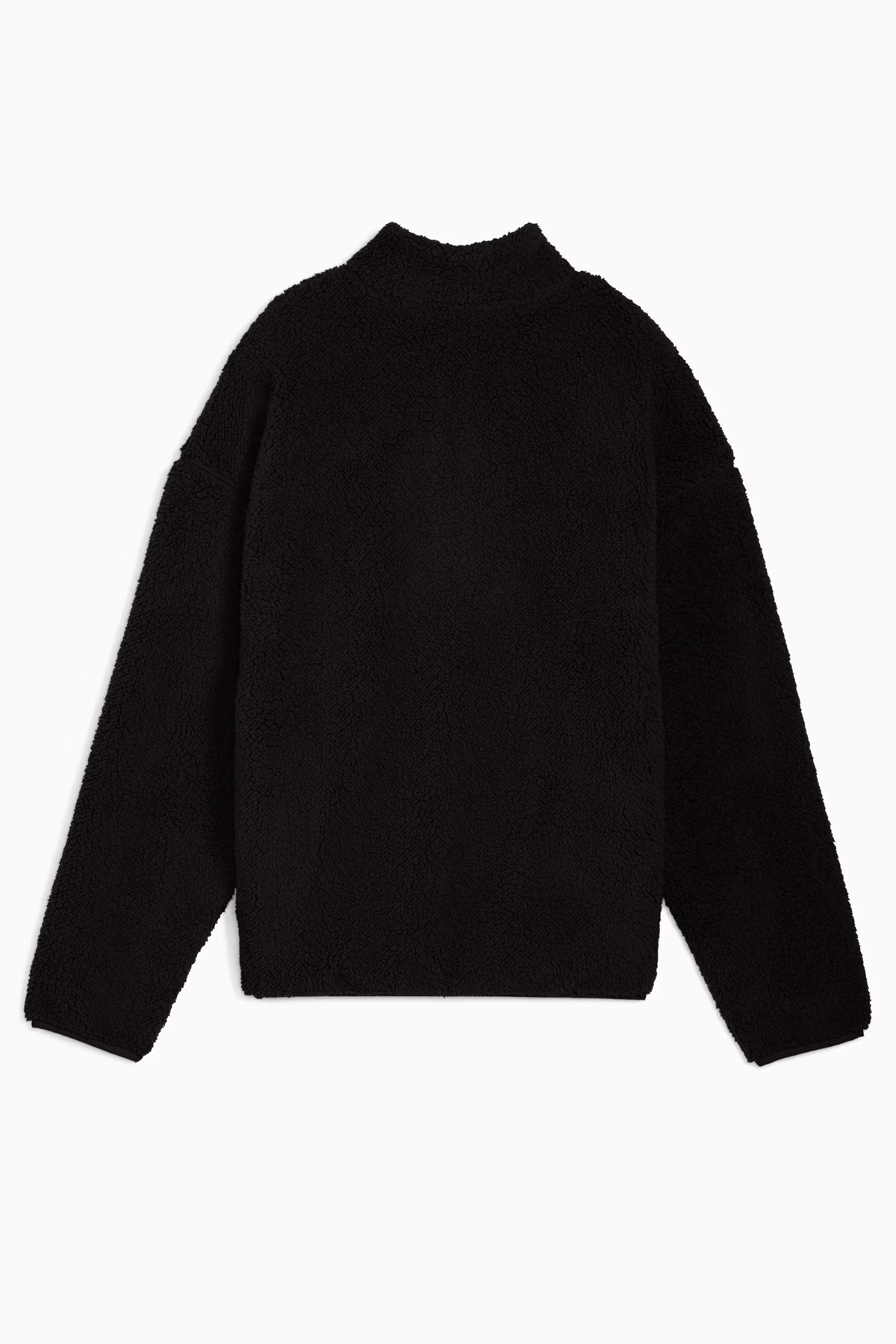 Puma Ess Elevated Half-Zip Kadın Sweatshirt Siyah